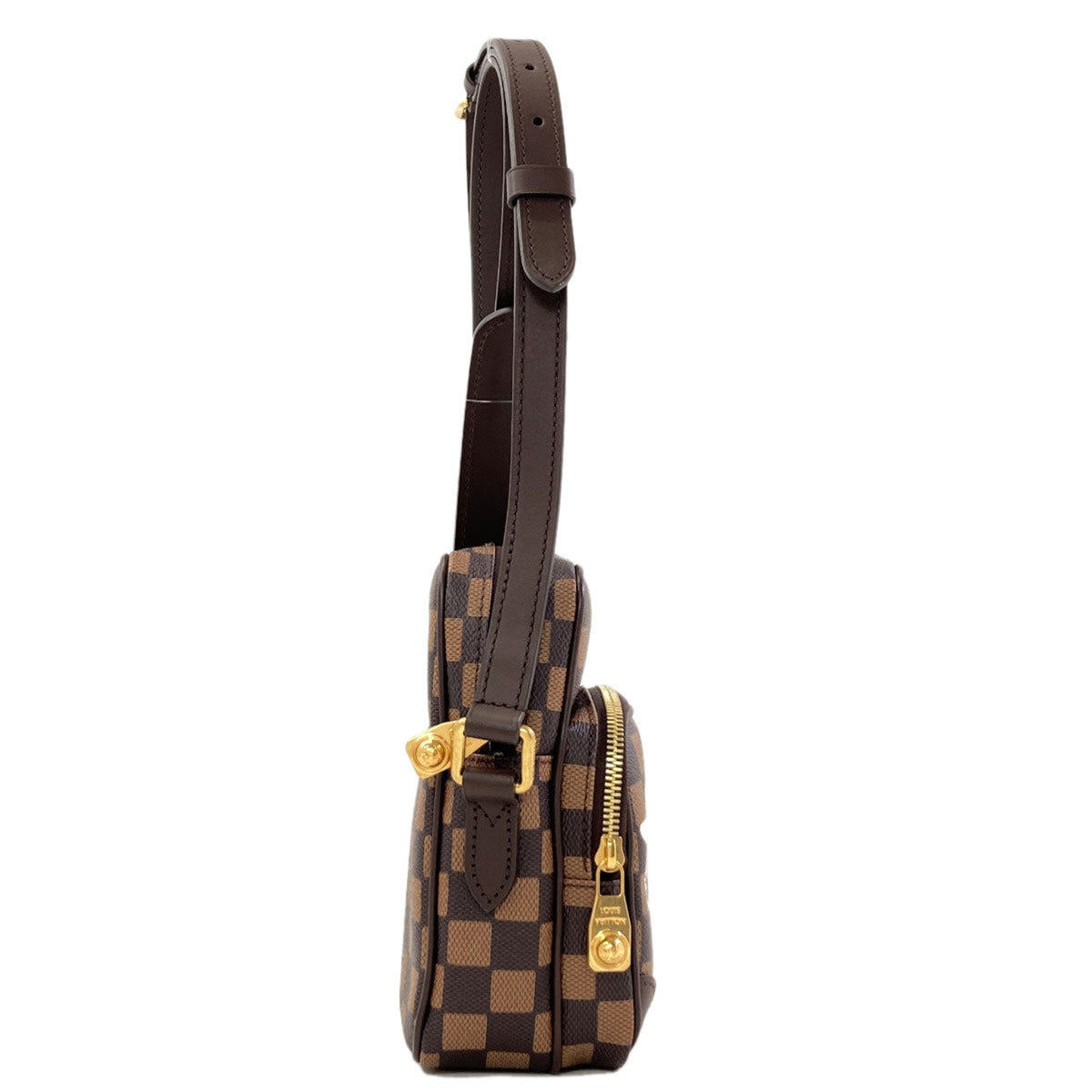 Louis Vuitton Damier Canvas Ebene Damier Canvas Shoulder Bag (Pre-Owned)
