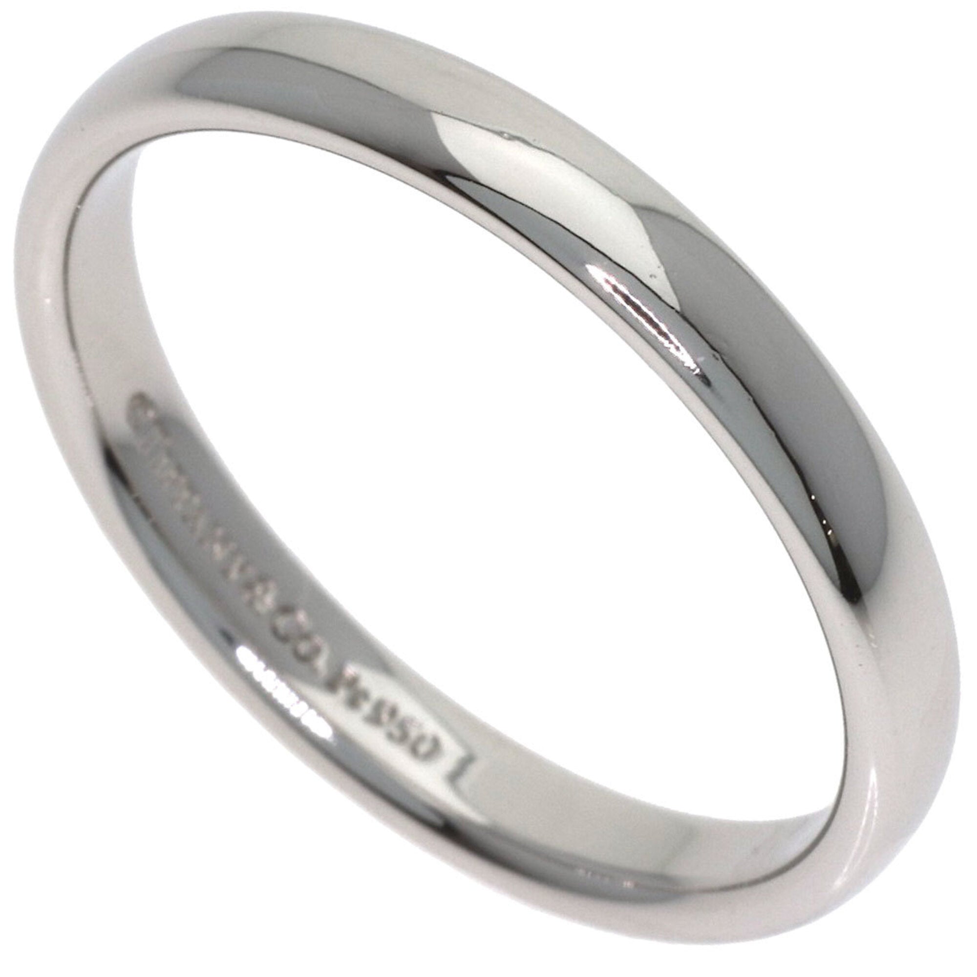 Tiffany Platinum 950 Band Ring (Pre-Owned)