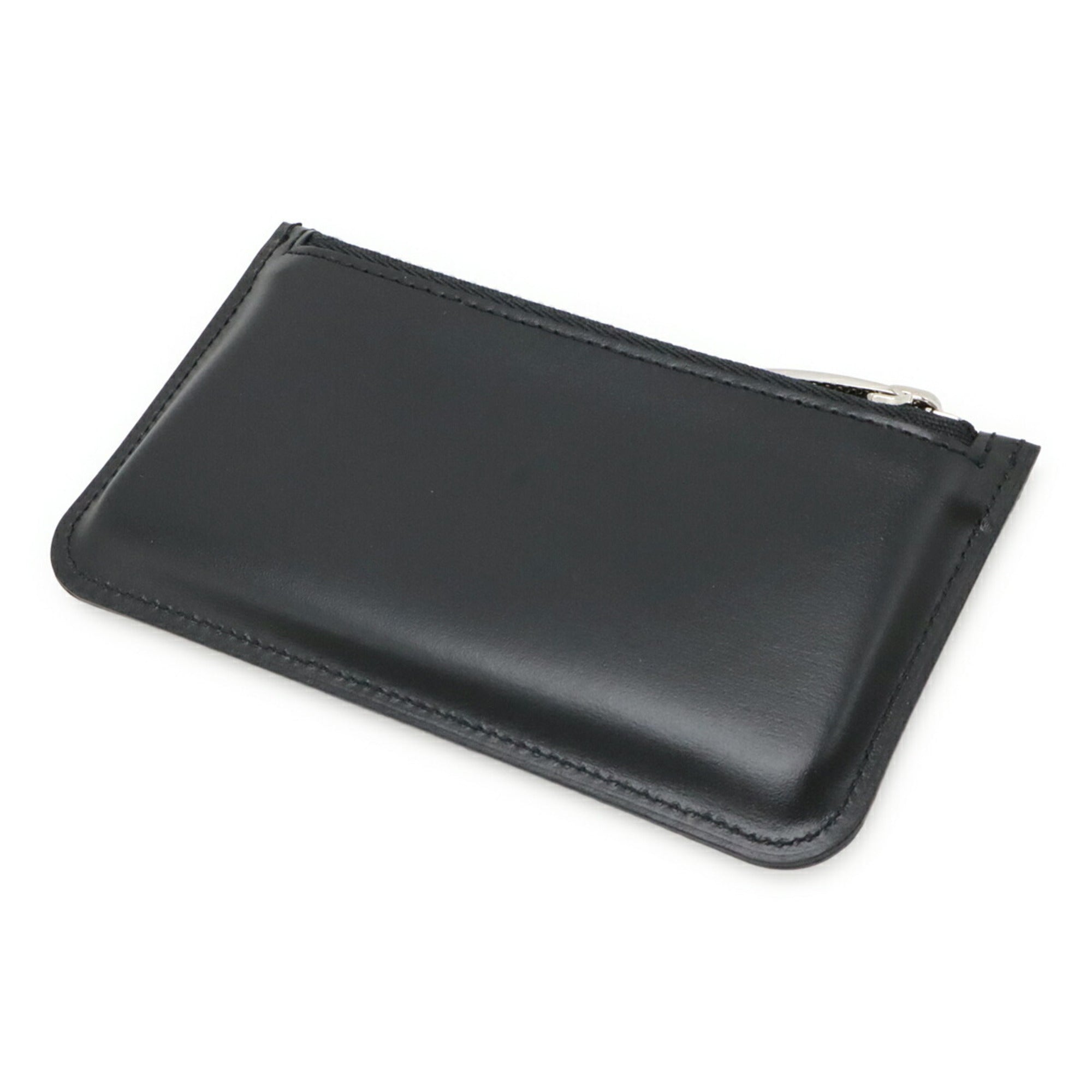 Cartier Black Leather Coin Purse/Coin Case (Pre-Owned)