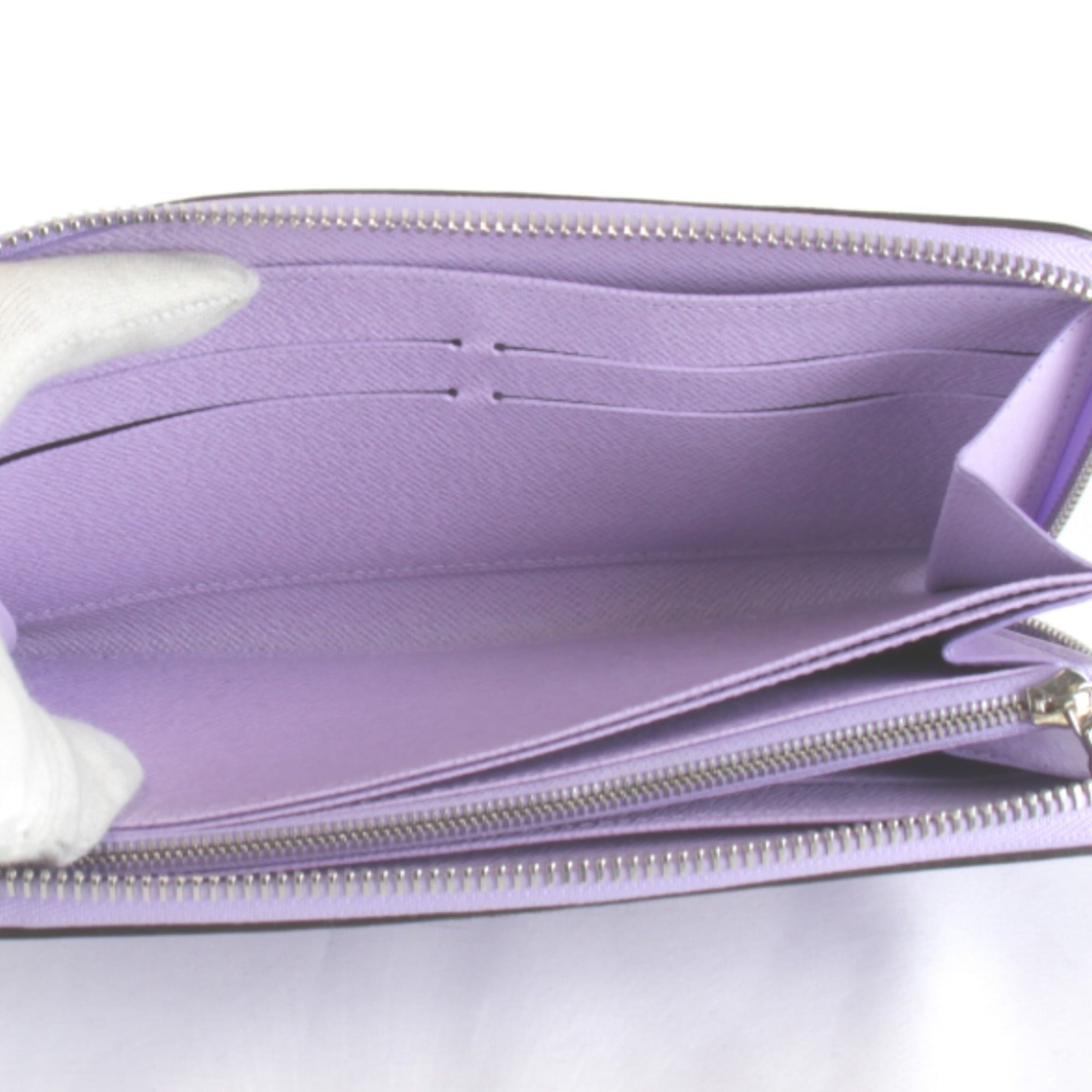 Louis Vuitton Purple Epi Leather Long Wallet (Bi-Fold) (Pre-Owned)