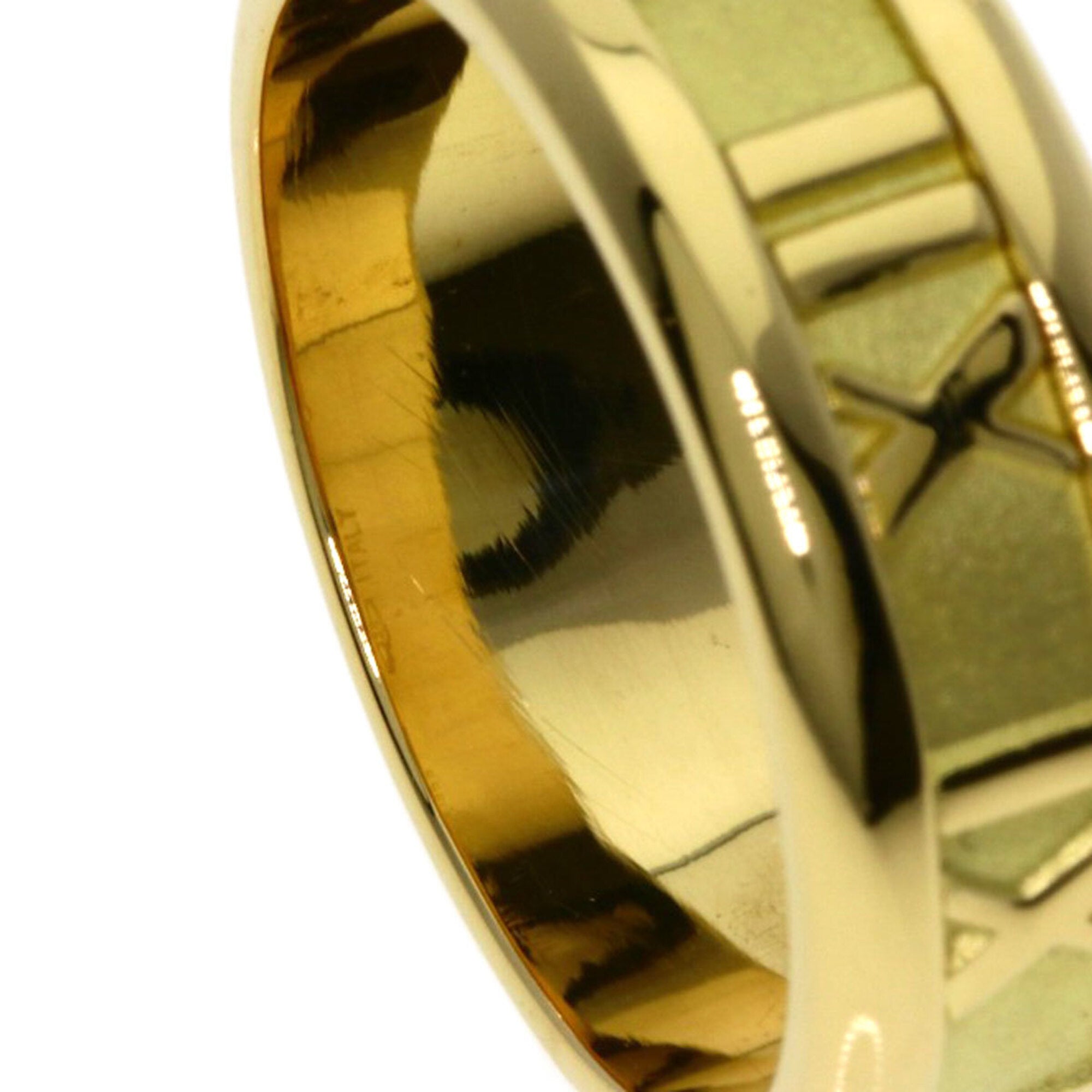 Tiffany Atlas Yellow Gold (18K) Band Ring (Pre-Owned)