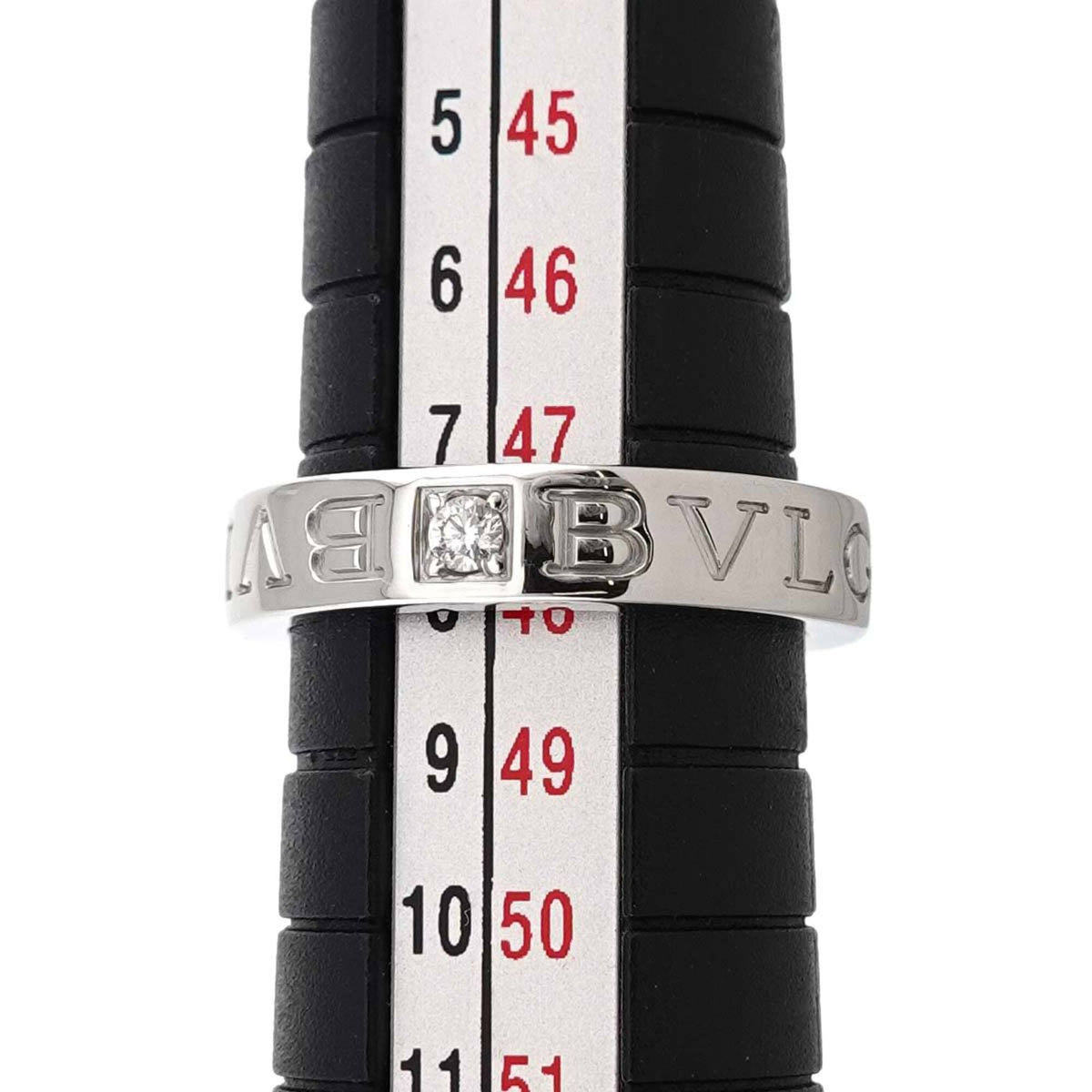 Bvlgari White Gold White Gold (18K) Band Ring (Pre-Owned)