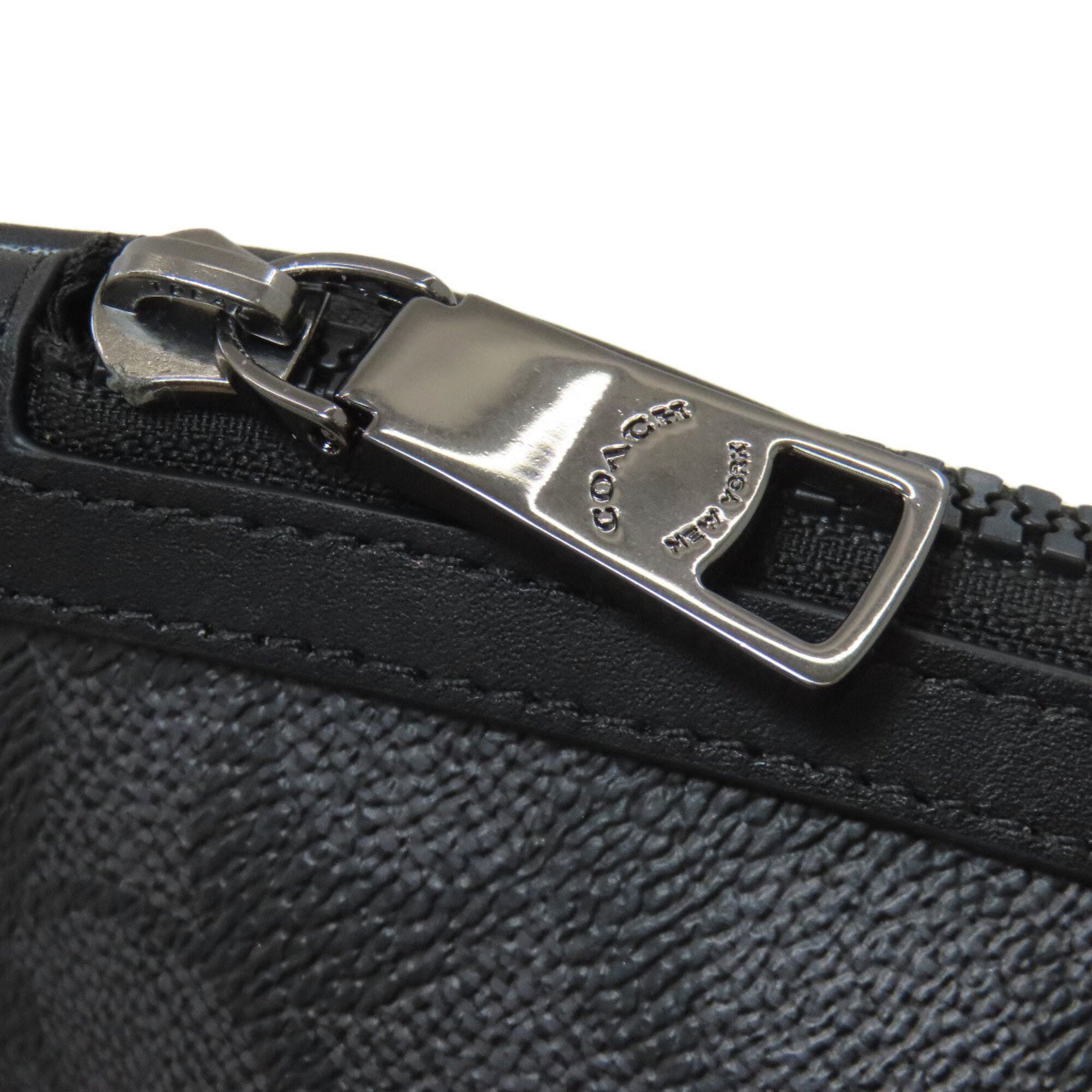Coach Black Pvc Sling Bag (Pre-Owned)