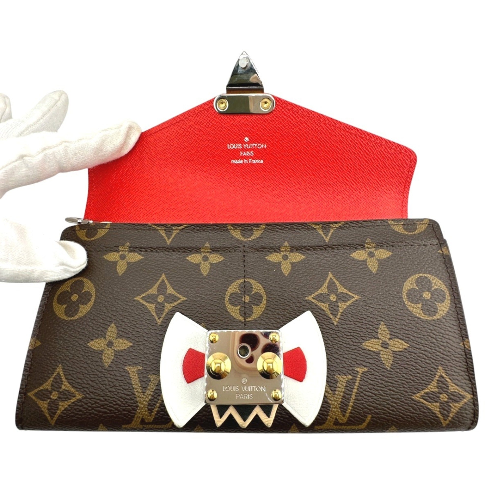 Louis Vuitton Monogram Brown Monogram Long Wallet (Bi-Fold) (Pre-Owned)