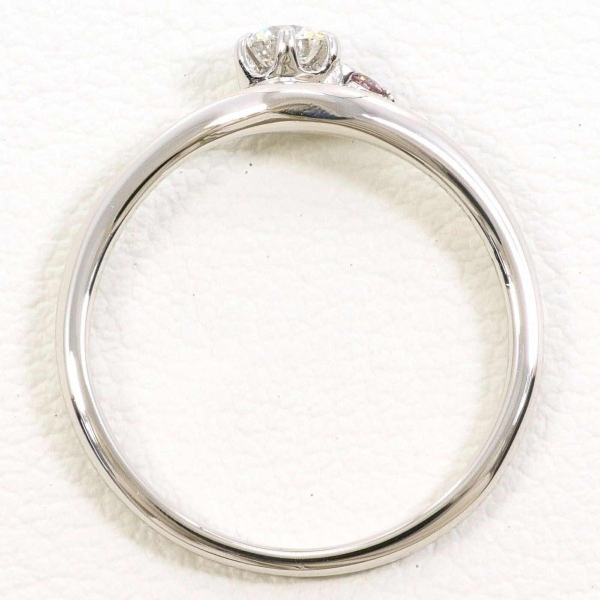 Unbranded Pink Platinum Platinum 900 Band Ring (Pre-Owned)