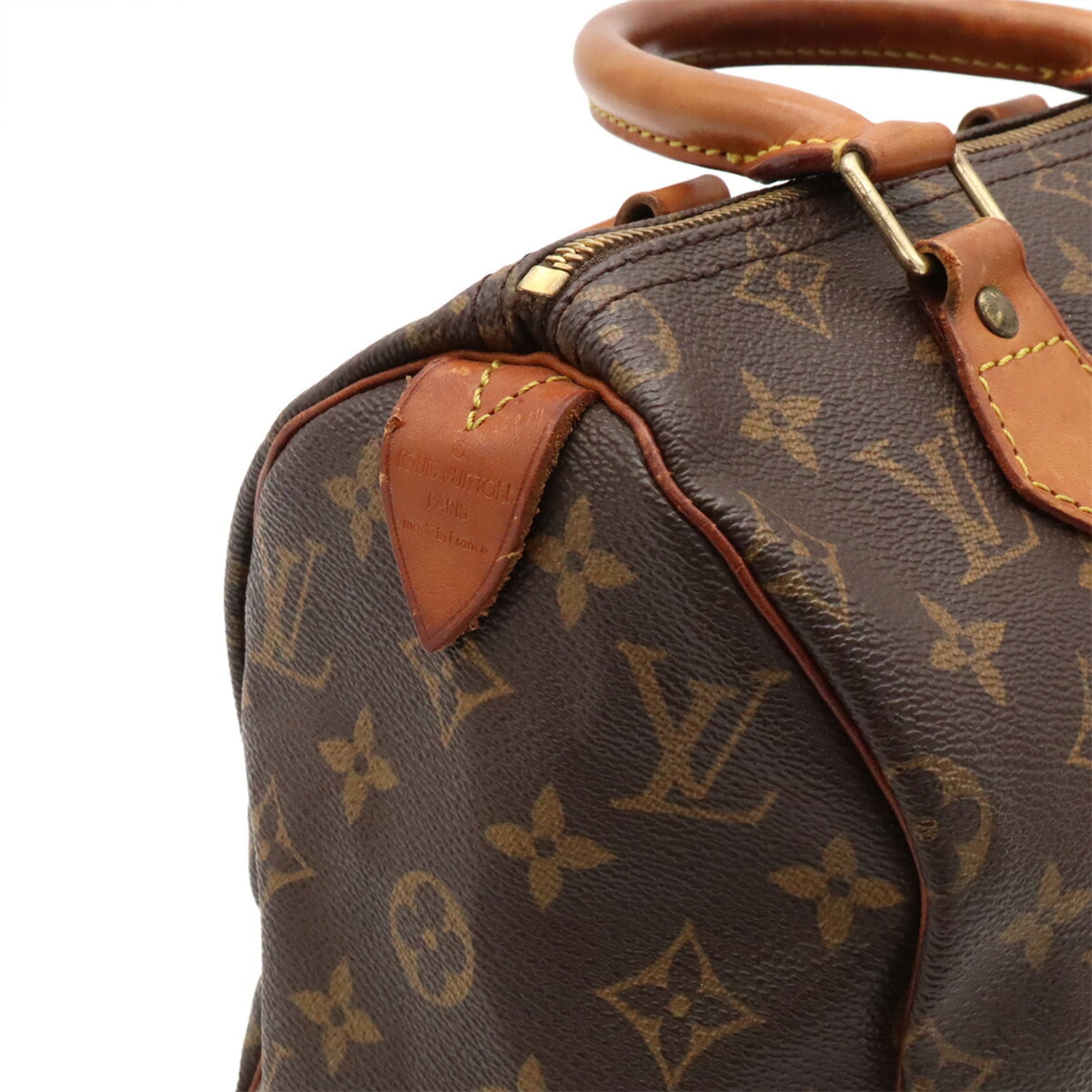 Louis Vuitton Brown Monogram Canvas Pvc Coated Canvas Boston Bag Handbag (Pre-Owned)