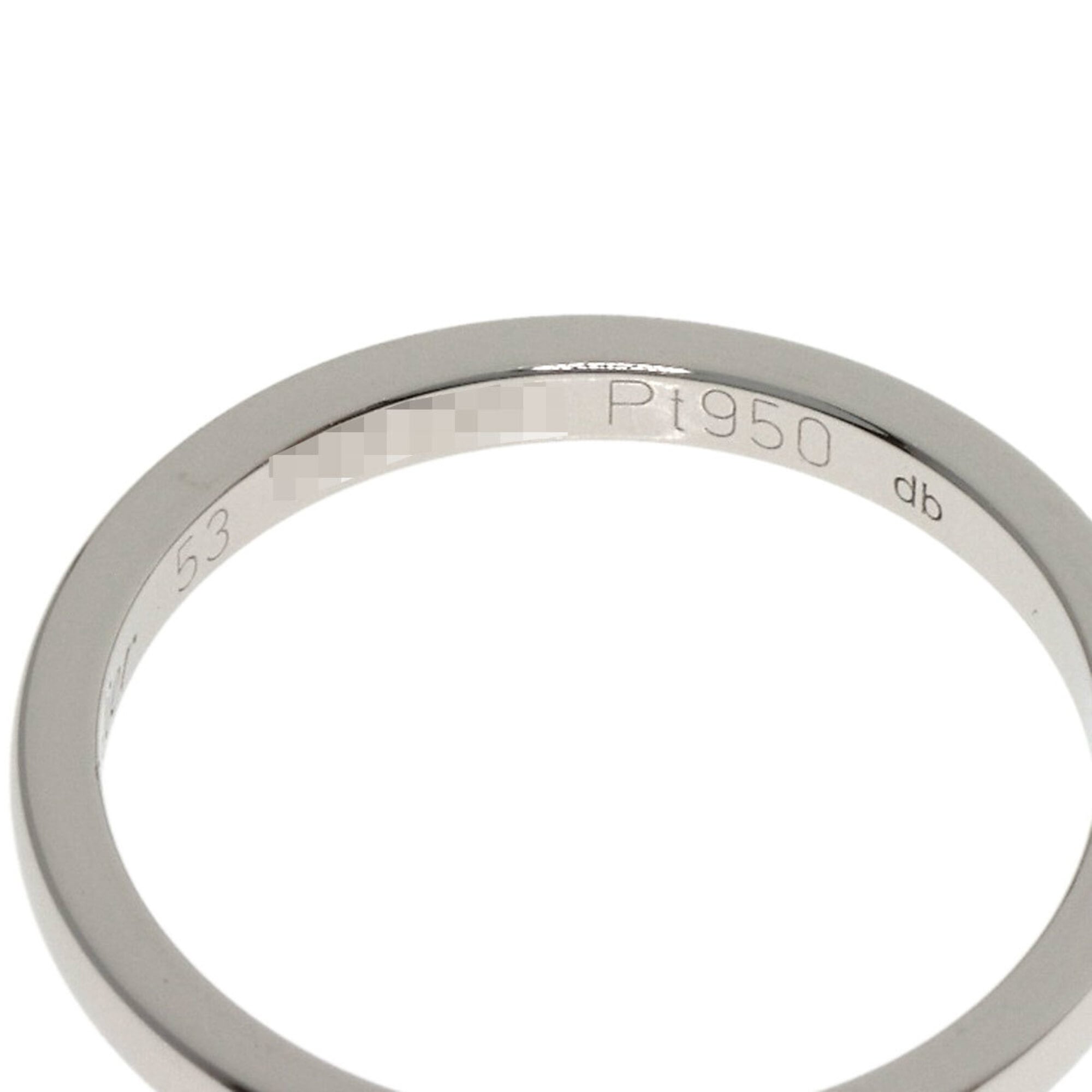 Cartier Platinum 950 Band Ring (Pre-Owned)