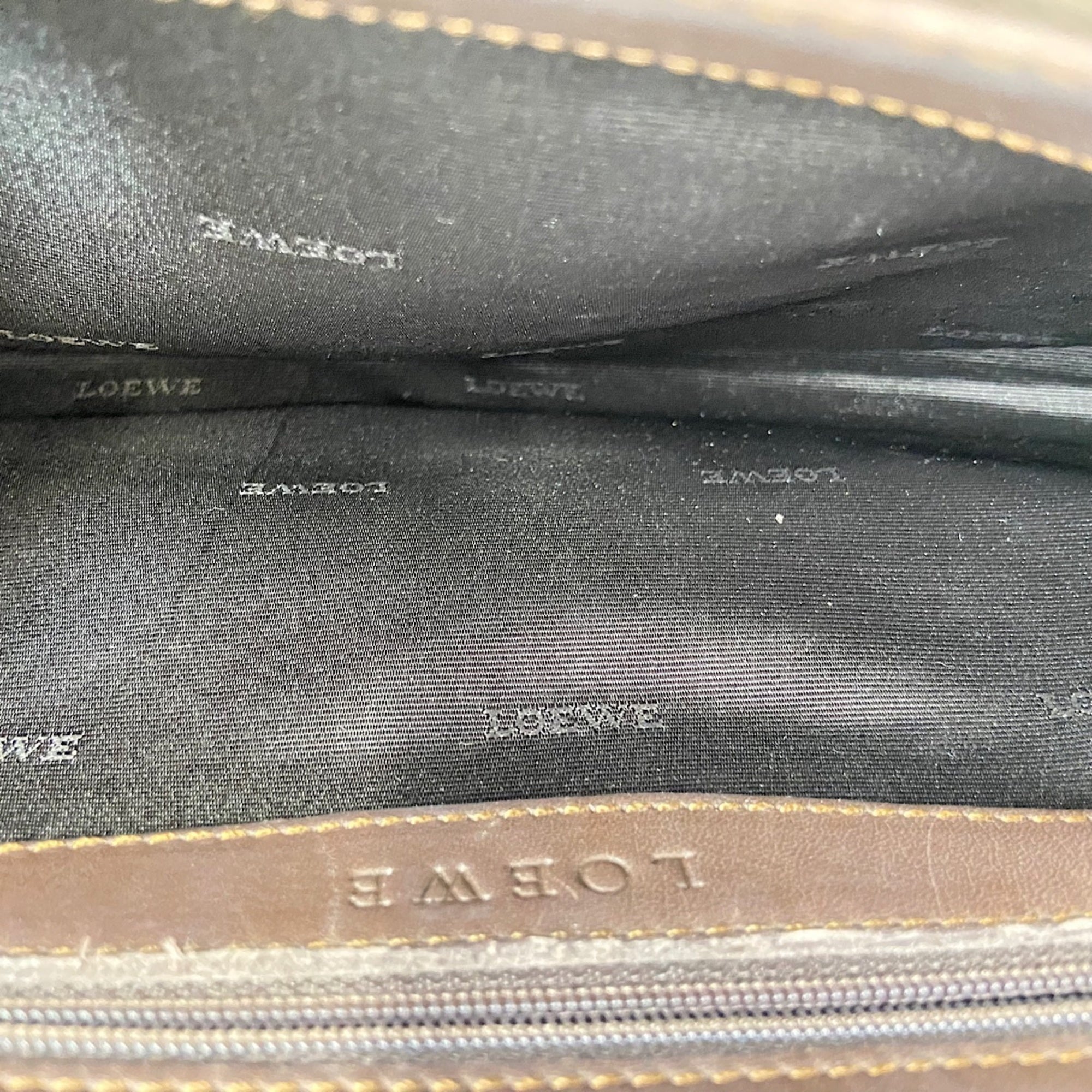 Loewe Brown Handbag (Pre-Owned)