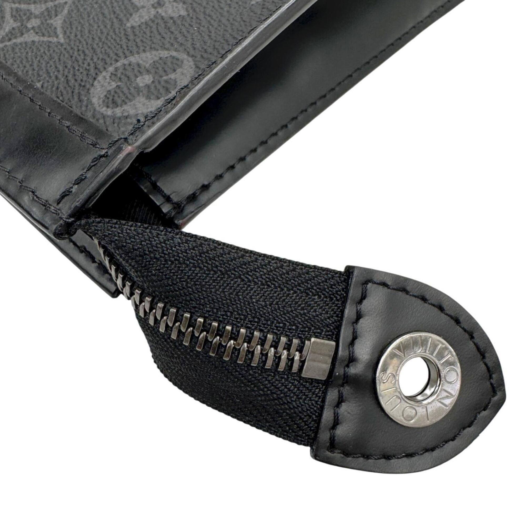 Louis Vuitton Black Monogram Eclipse Clutch Bag Pochette (Pre-Owned)