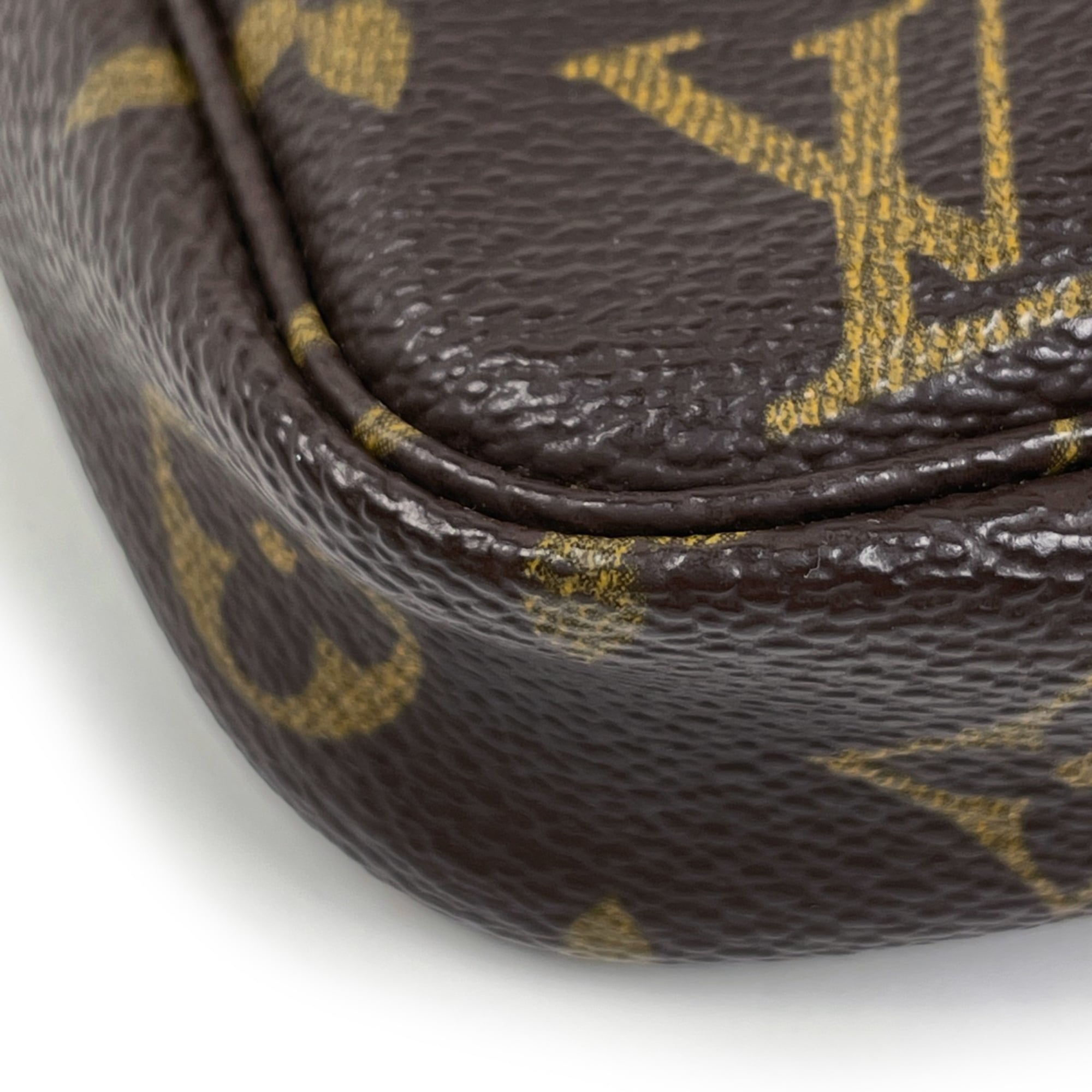 Louis Vuitton Brown Monogram Pochette Pouch (Pre-Owned)