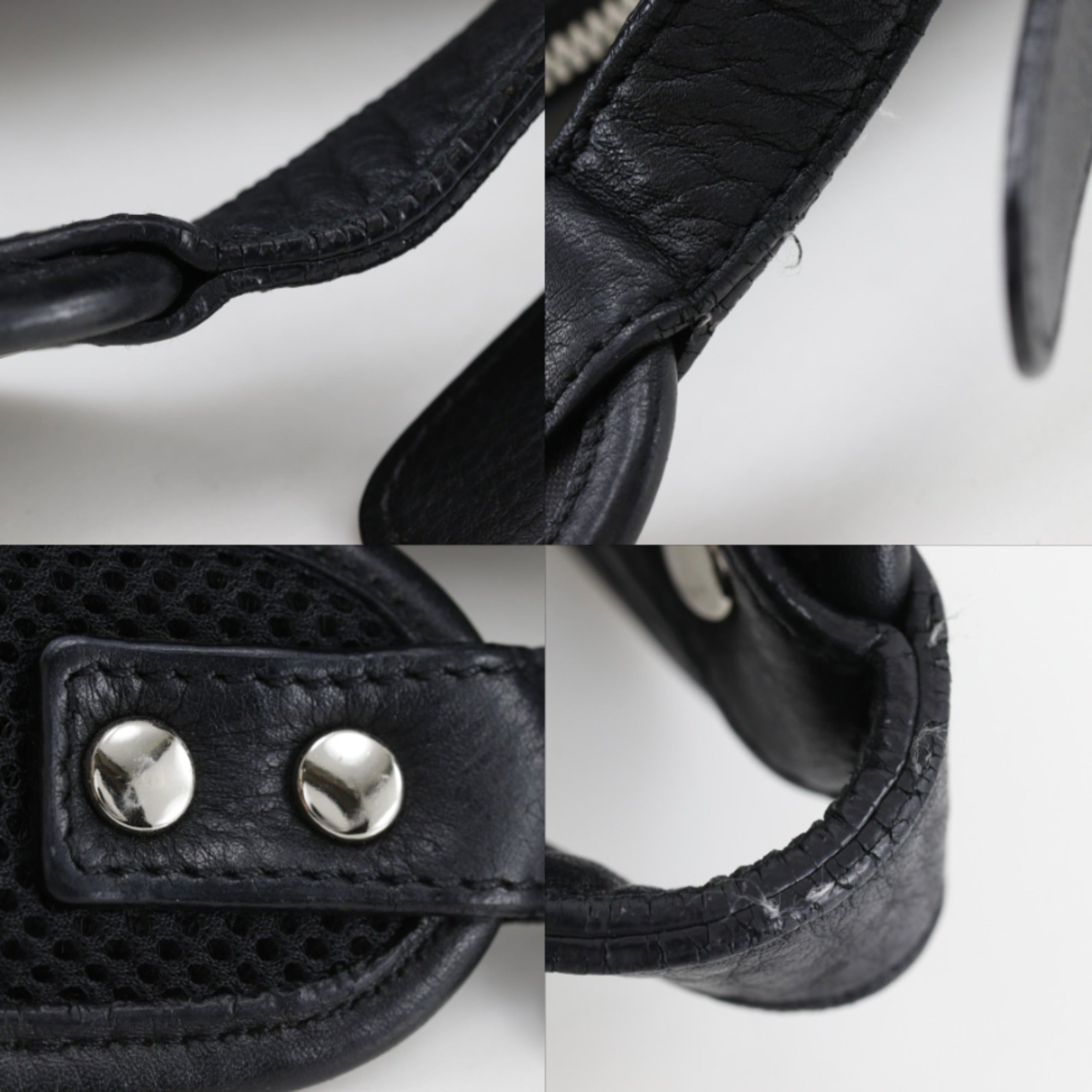 Mcm Black Pvc Backpack (Pre-Owned)