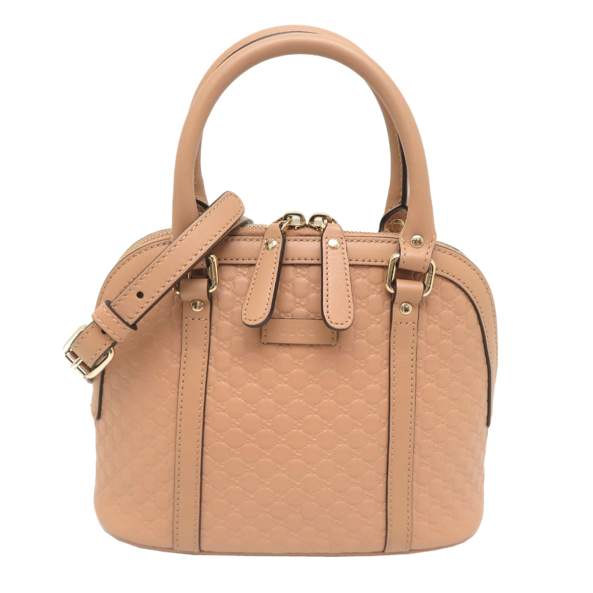 Gucci Beige Leather Handbag (Pre-Owned)