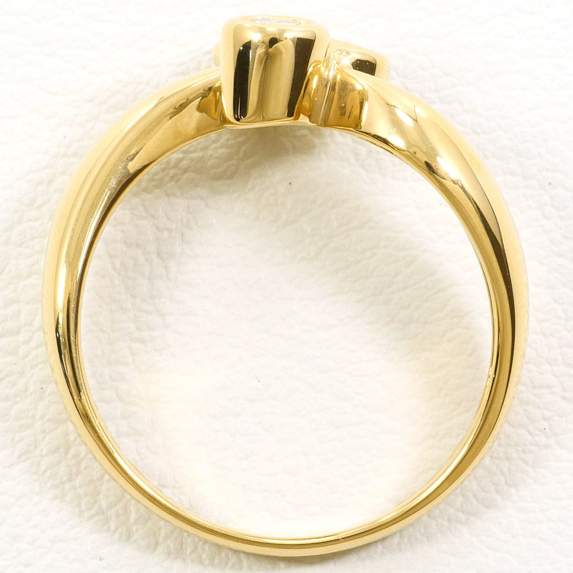 Unbranded Brown Yellow Gold Yellow Gold (18K) Band Ring (Pre-Owned)