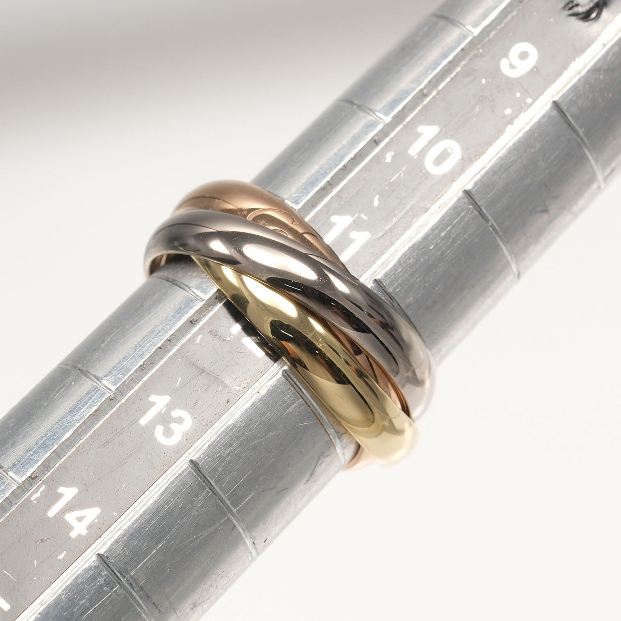 Cartier Yellow Gold (18K) Pink Gold (18K) White Gold (18K) Band Ring (Pre-Owned)