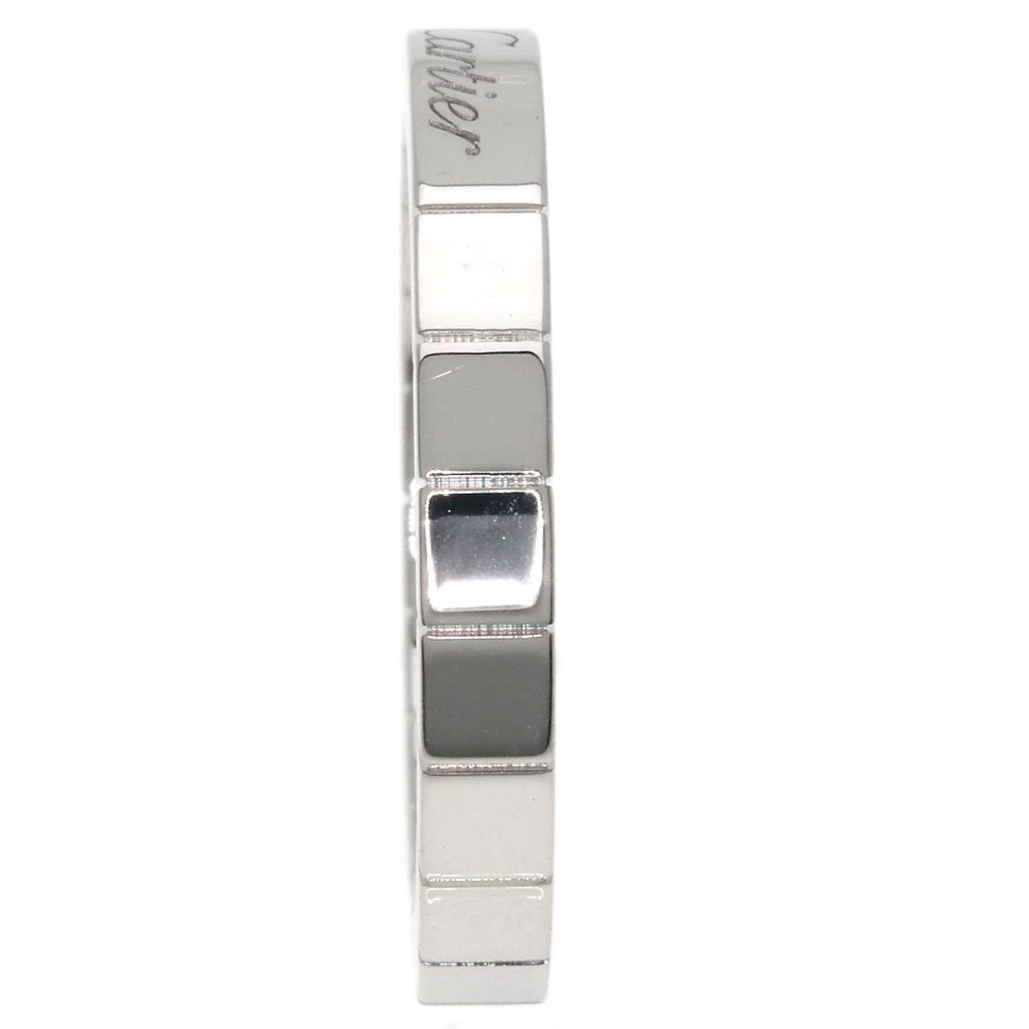 Cartier Lanieres White Gold White Gold (18K) Band Ring (Pre-Owned)