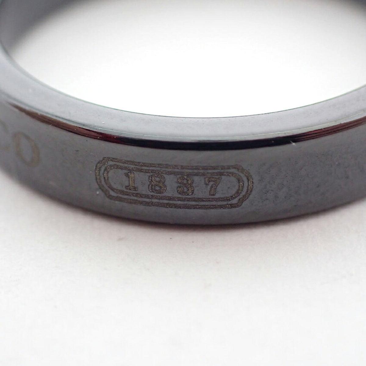 Tiffany Titanium Band Ring (Pre-Owned)