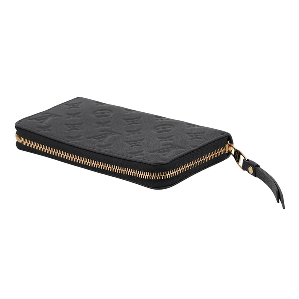 Louis Vuitton Monogram Empreinte Black Noir Monogram Empreinte Long Wallet (Bi-Fold) (Pre-Owned)