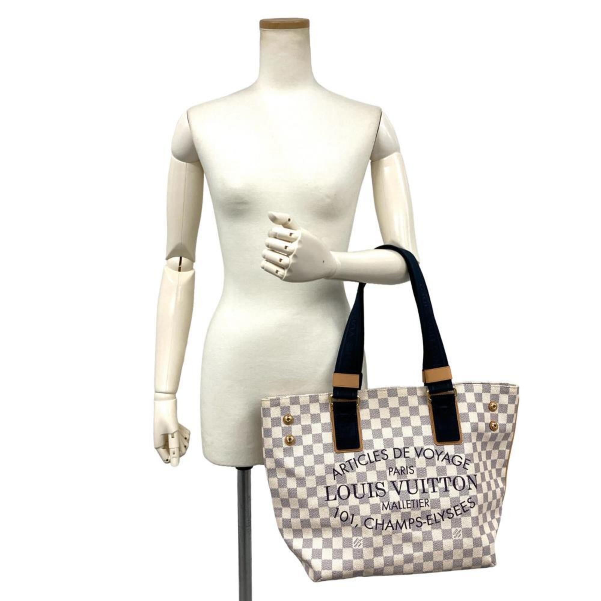 Louis Vuitton White Tote Bag (Pre-Owned)