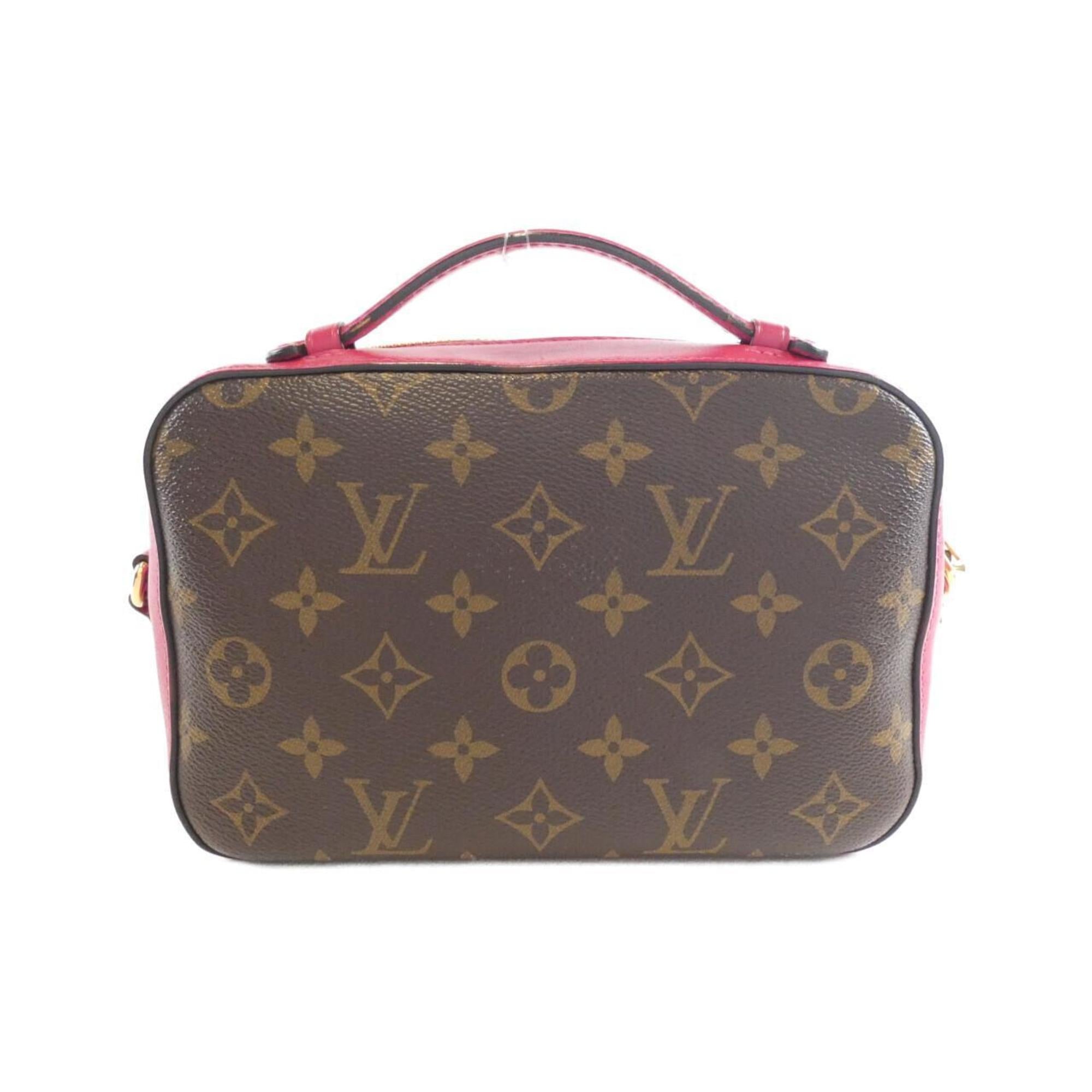 Louis Vuitton Monogram Freesia Marron Coated Canvas Shoulder Bag (Pre-Owned)