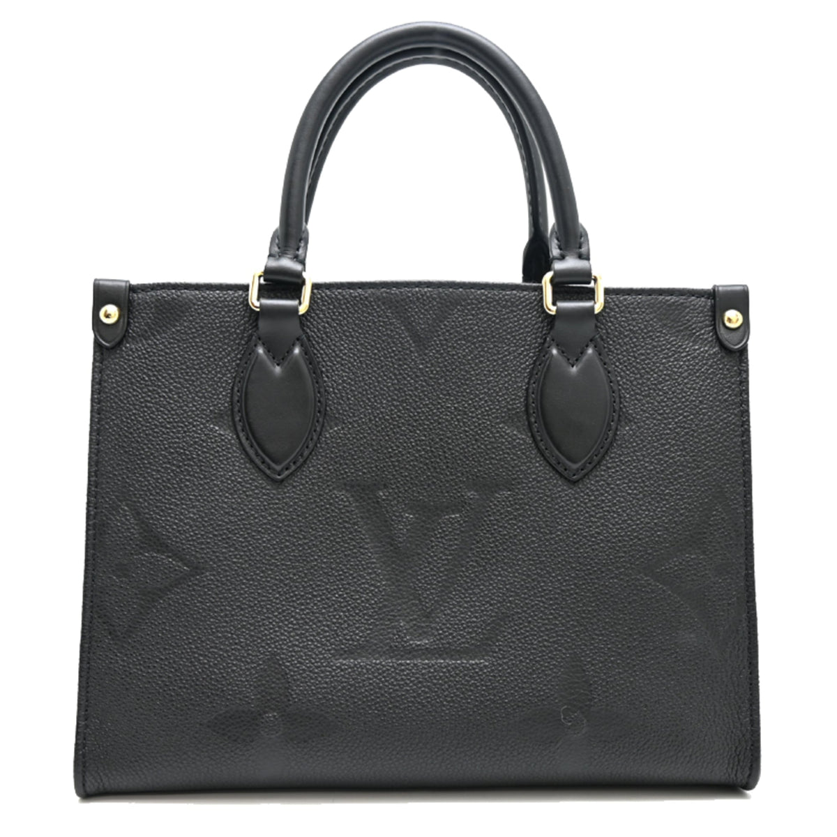 Louis Vuitton Black Noir Monogram Empreinte Handbag (Pre-Owned)