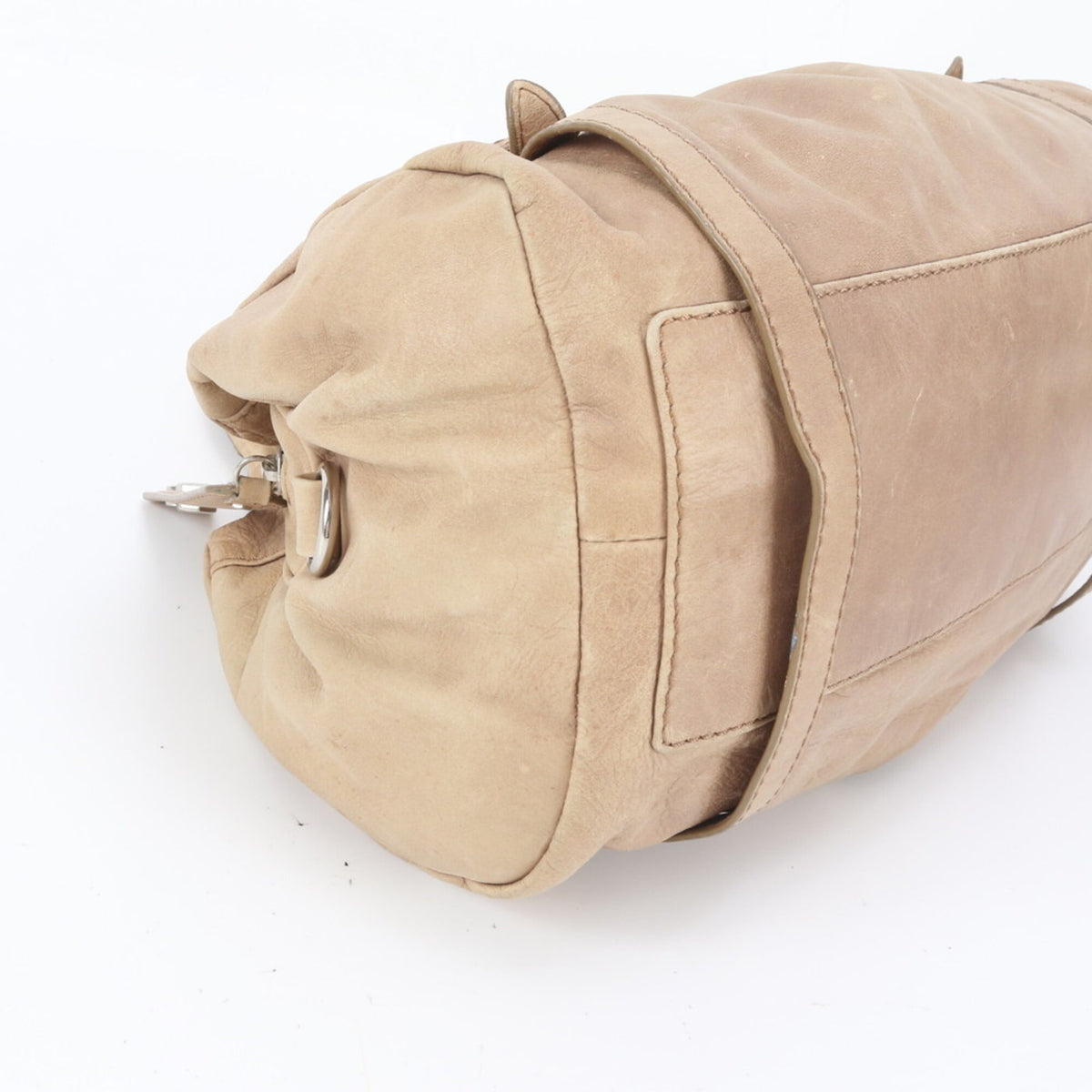 Marc Jacobs Beige Leather Handbag Shoulder Bag Tote Bag (Pre-Owned)
