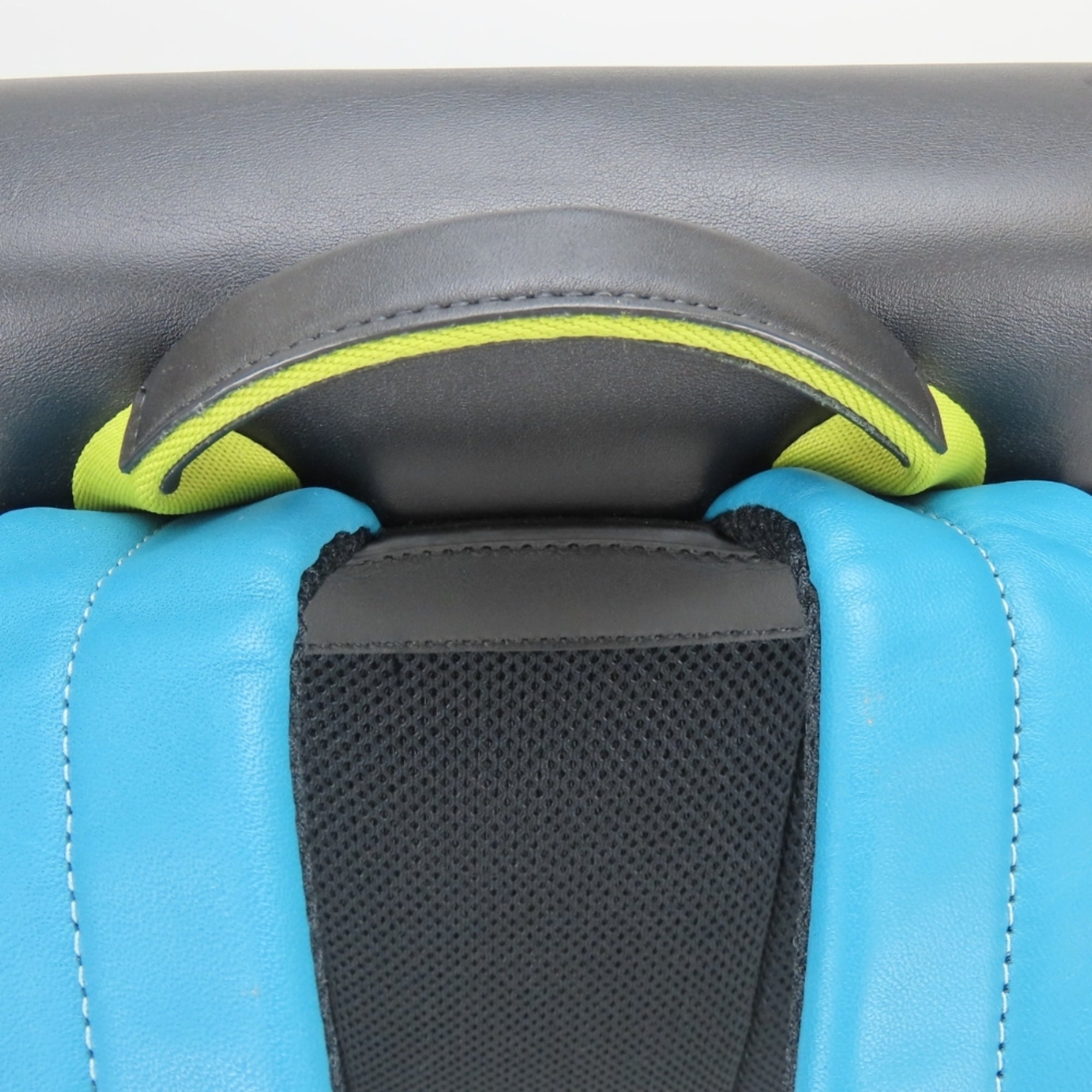 Coach Black Blue Leather Backpack (Pre-Owned)