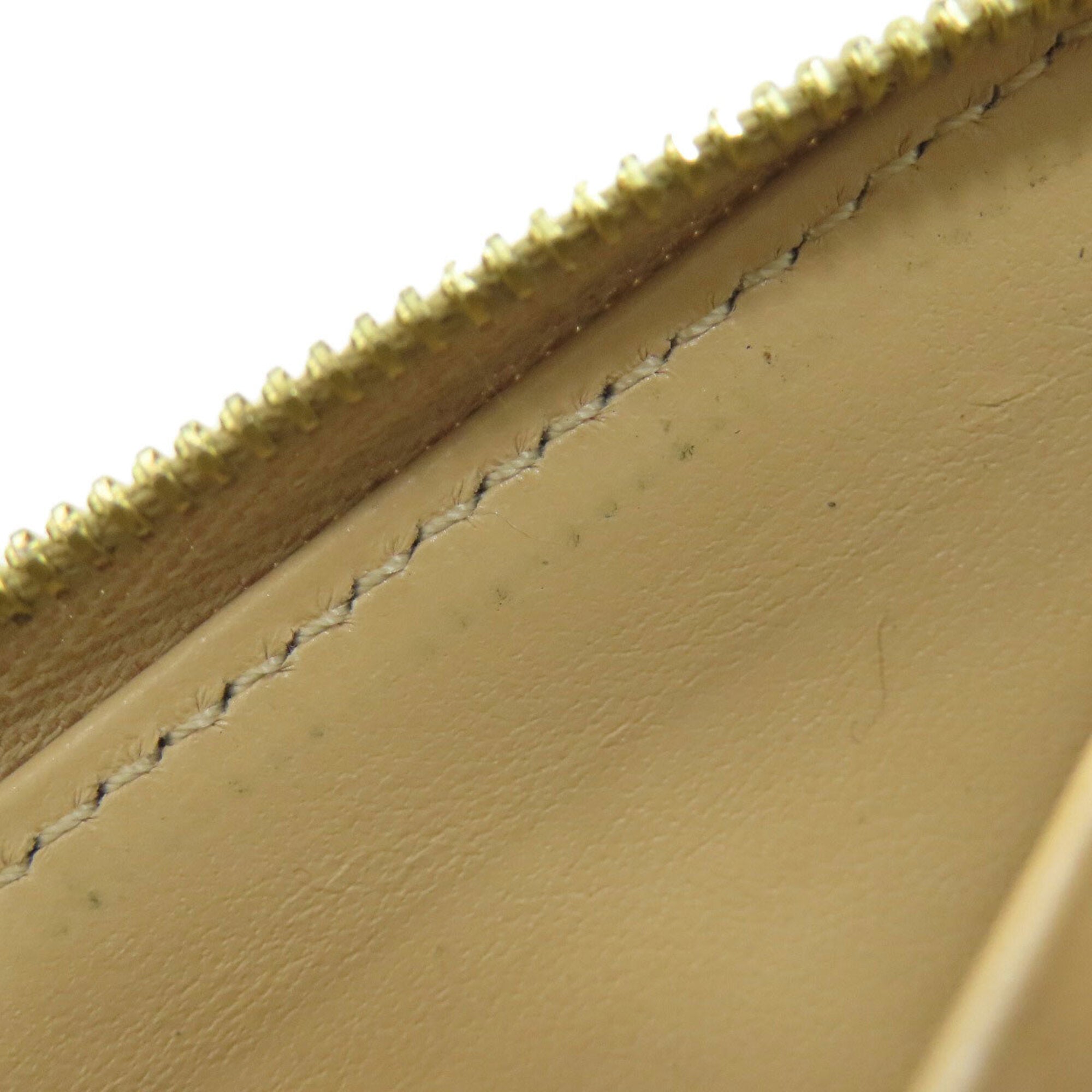 Celine Brown Leather Long Wallet (Bi-Fold) (Pre-Owned)