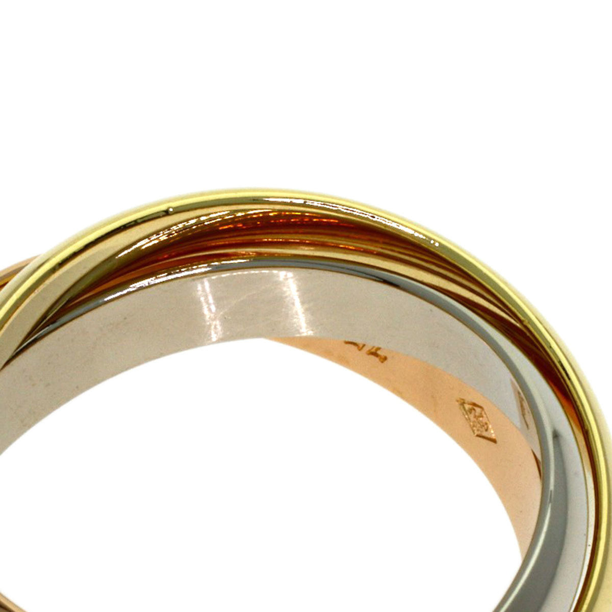 Cartier Yellow Gold (18K) Pink Gold (18K) White Gold (18K) Band Ring (Pre-Owned)