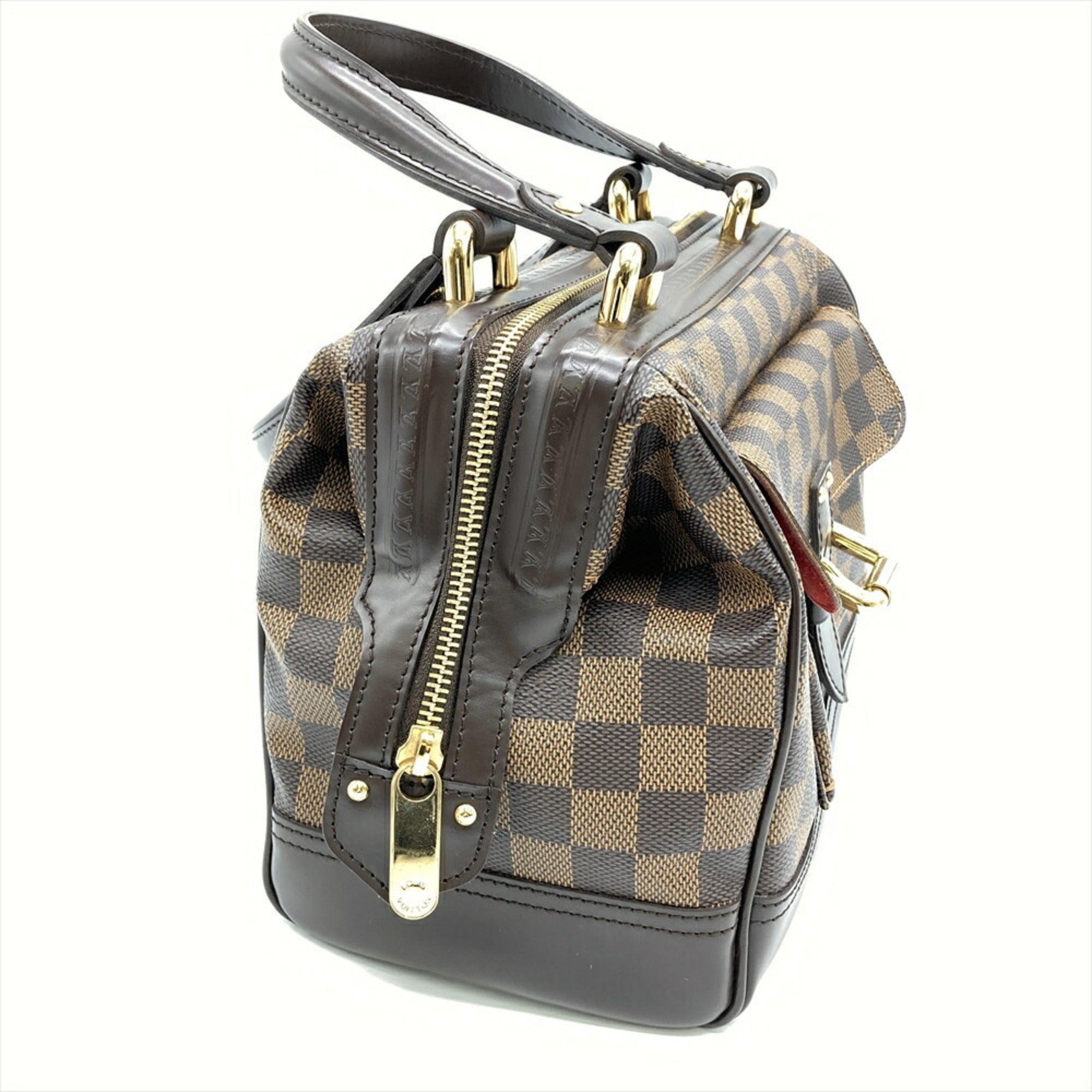 Louis Vuitton Brown Damier Canvas Ebene Damier Canvas Handbag (Pre-Owned)