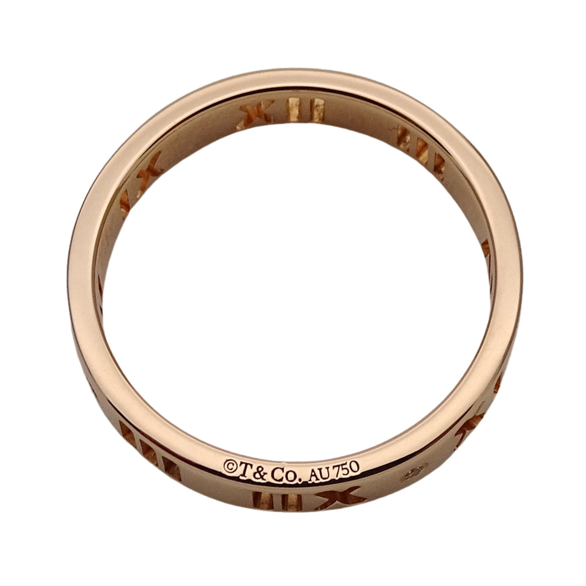 Tiffany Pink Gold Pink Gold (18K) Band Ring (Pre-Owned)