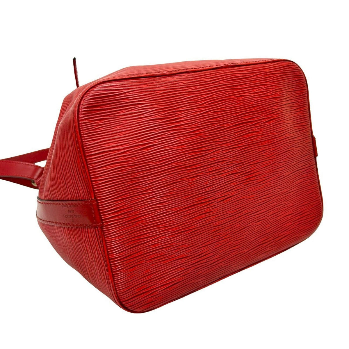 Louis Vuitton Red Color Epi Leather Shoulder Bag (Pre-Owned)