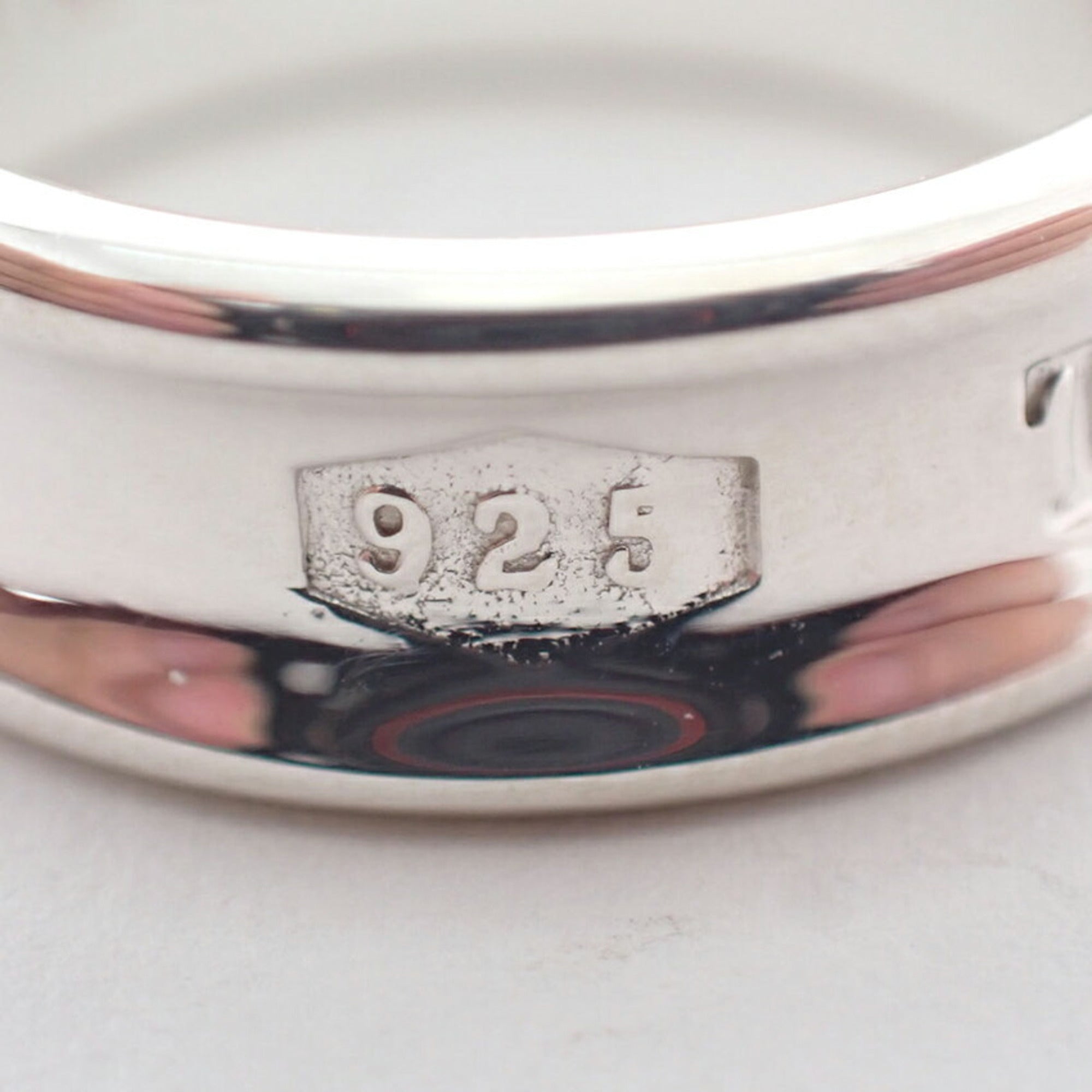 Tiffany Silver Sterling Silver 925 Band Ring (Pre-Owned)