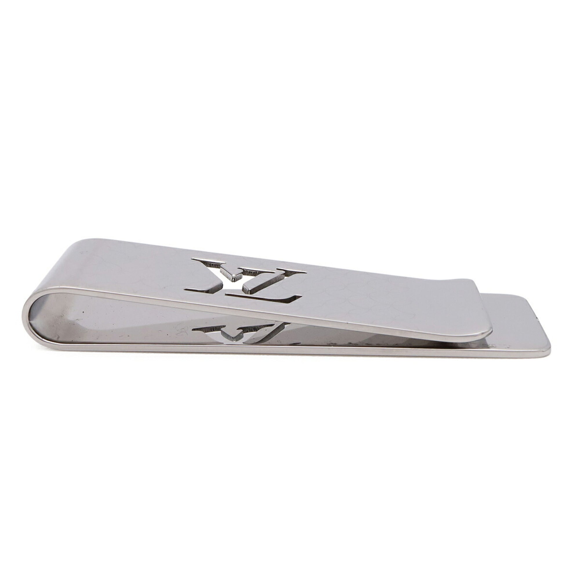 Louis Vuitton Silver Stainless Steel Money Clip (Pre-Owned)