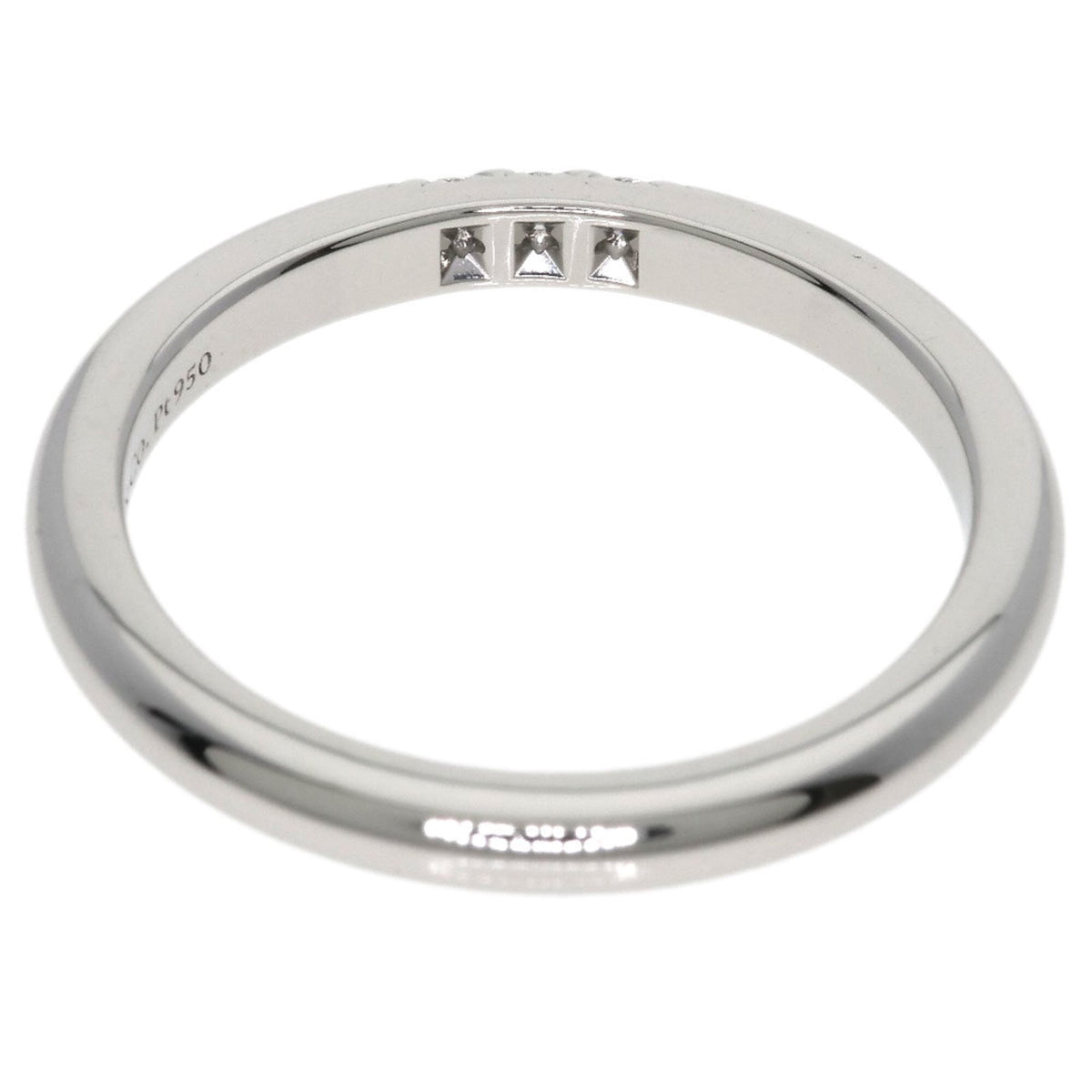 Tiffany Platinum 950 Band Ring (Pre-Owned)