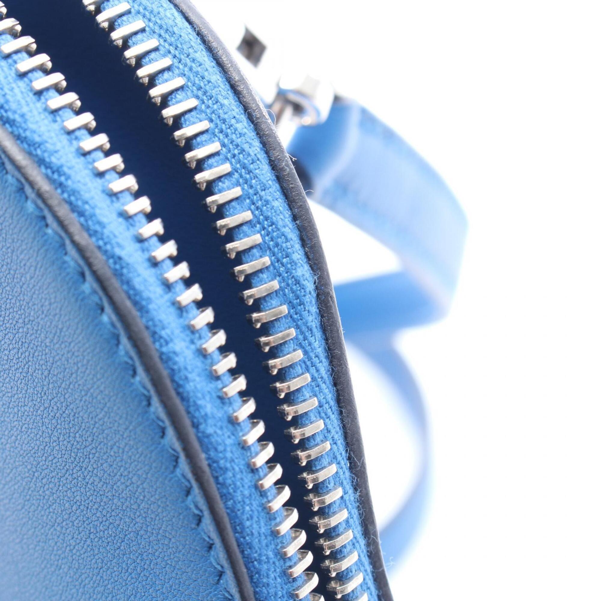 Hermes Blue Swift Leather Handbag (Pre-Owned)