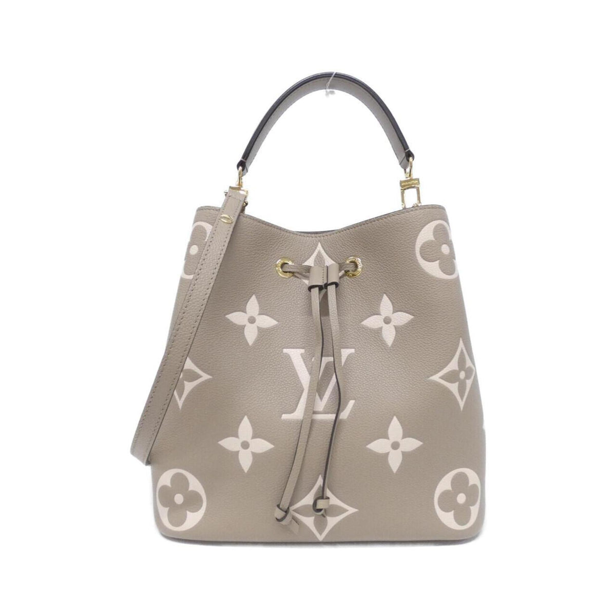 Louis Vuitton Beige Tourterelle Leather Shoulder Bag (Pre-Owned)