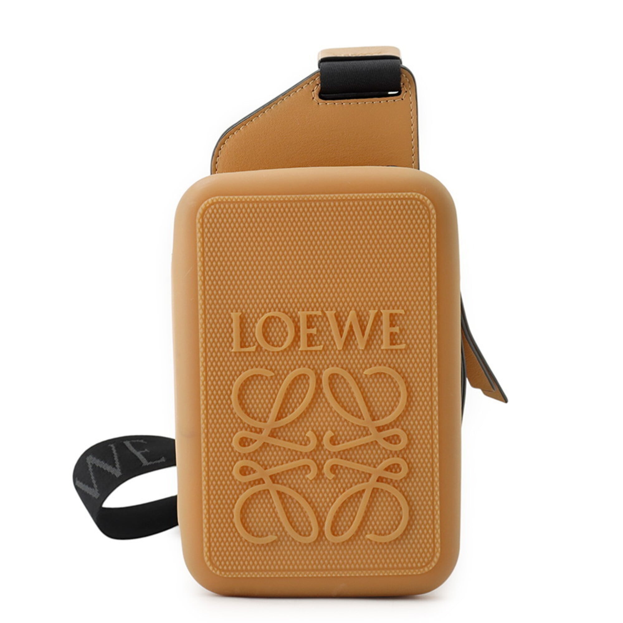 Loewe Camel Leather Handbag Sling Bag (Pre-Owned)