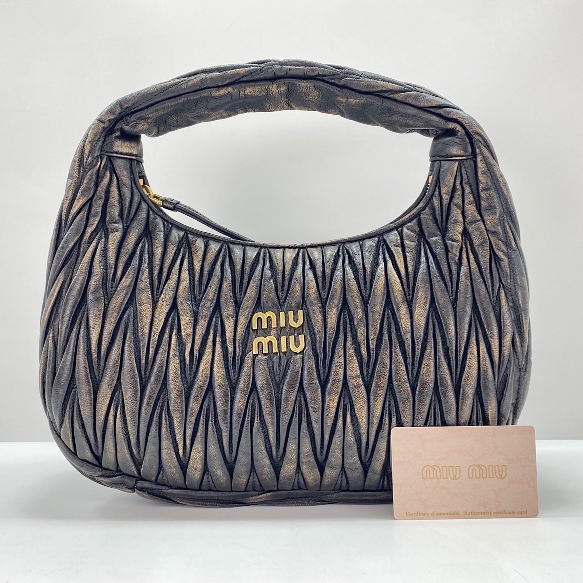 Miu Miu Brown Handbag (Pre-Owned)