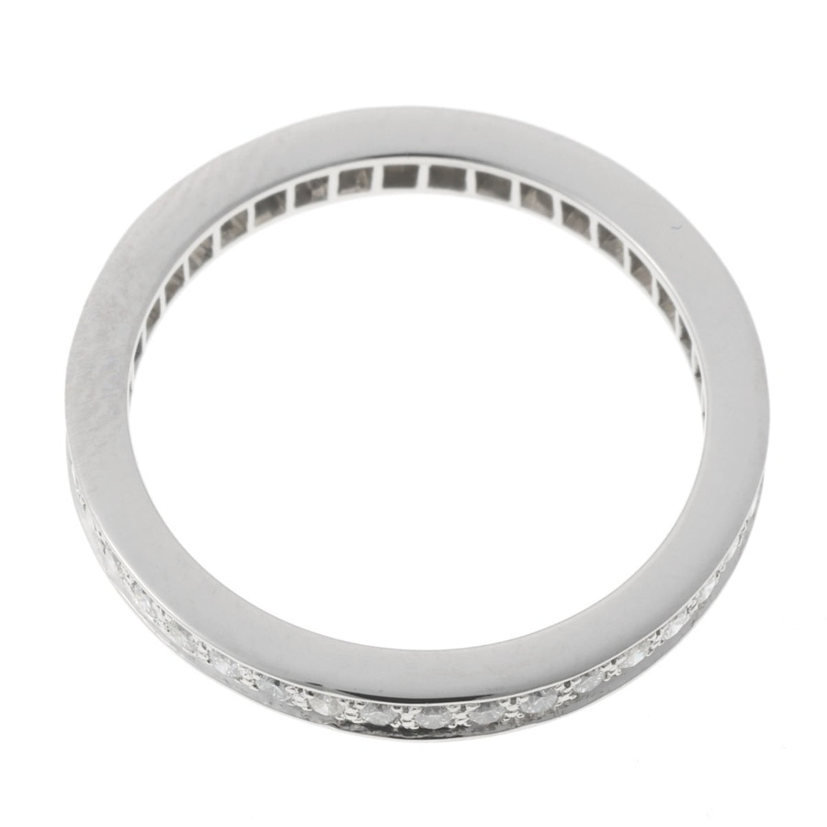 Van Cleef & Arpels Platinum Platinum 950 Band Ring (Pre-Owned)