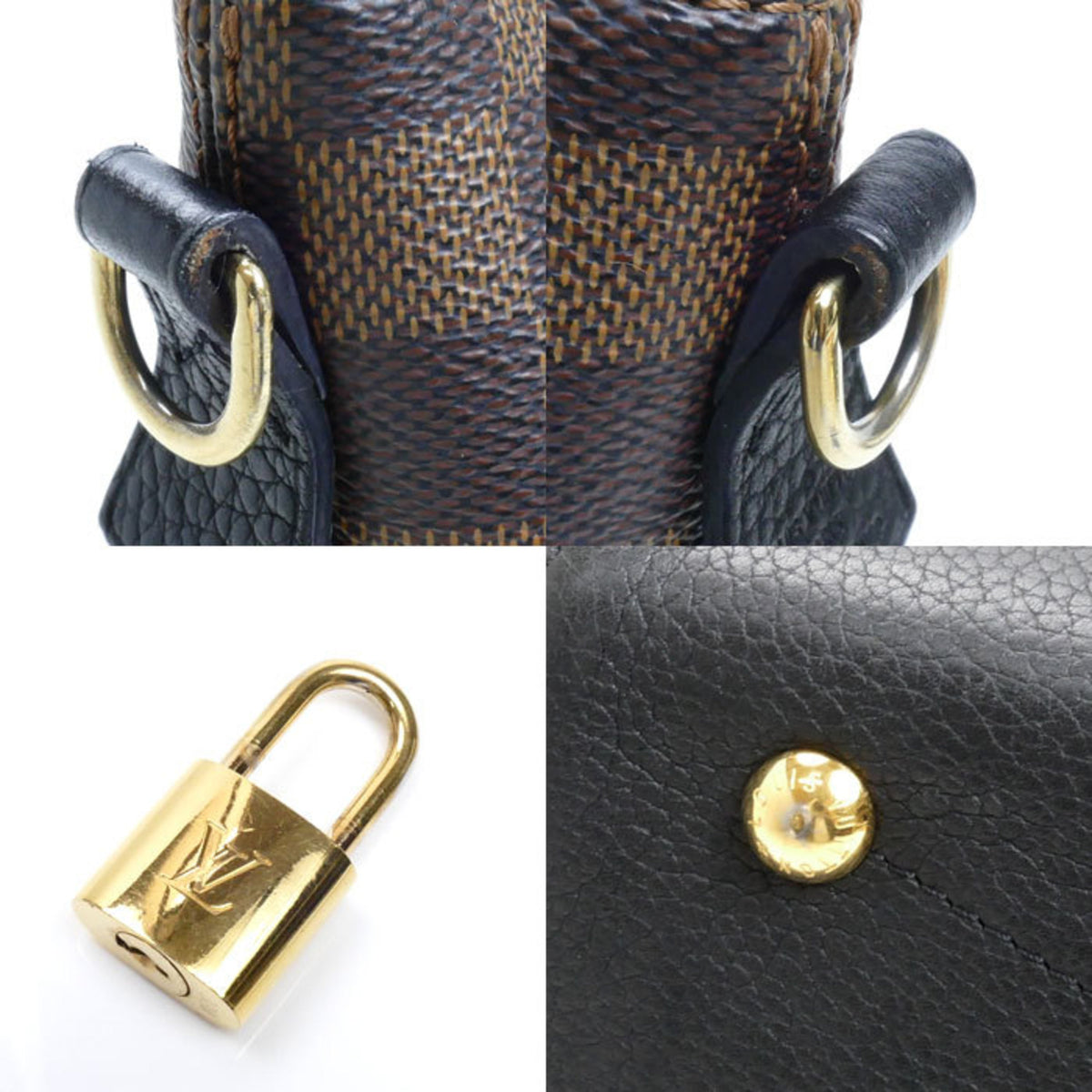 Louis Vuitton Brown Damier Canvas Shoulder Bag (Pre-Owned)