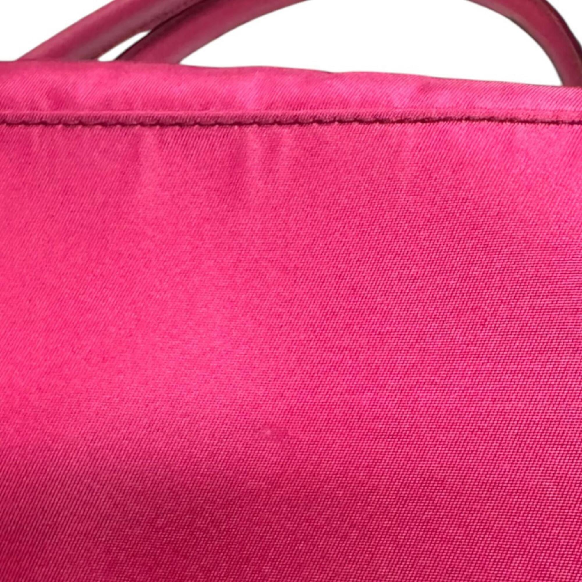 Prada Pink Nylon Shoulder Bag (Pre-Owned)