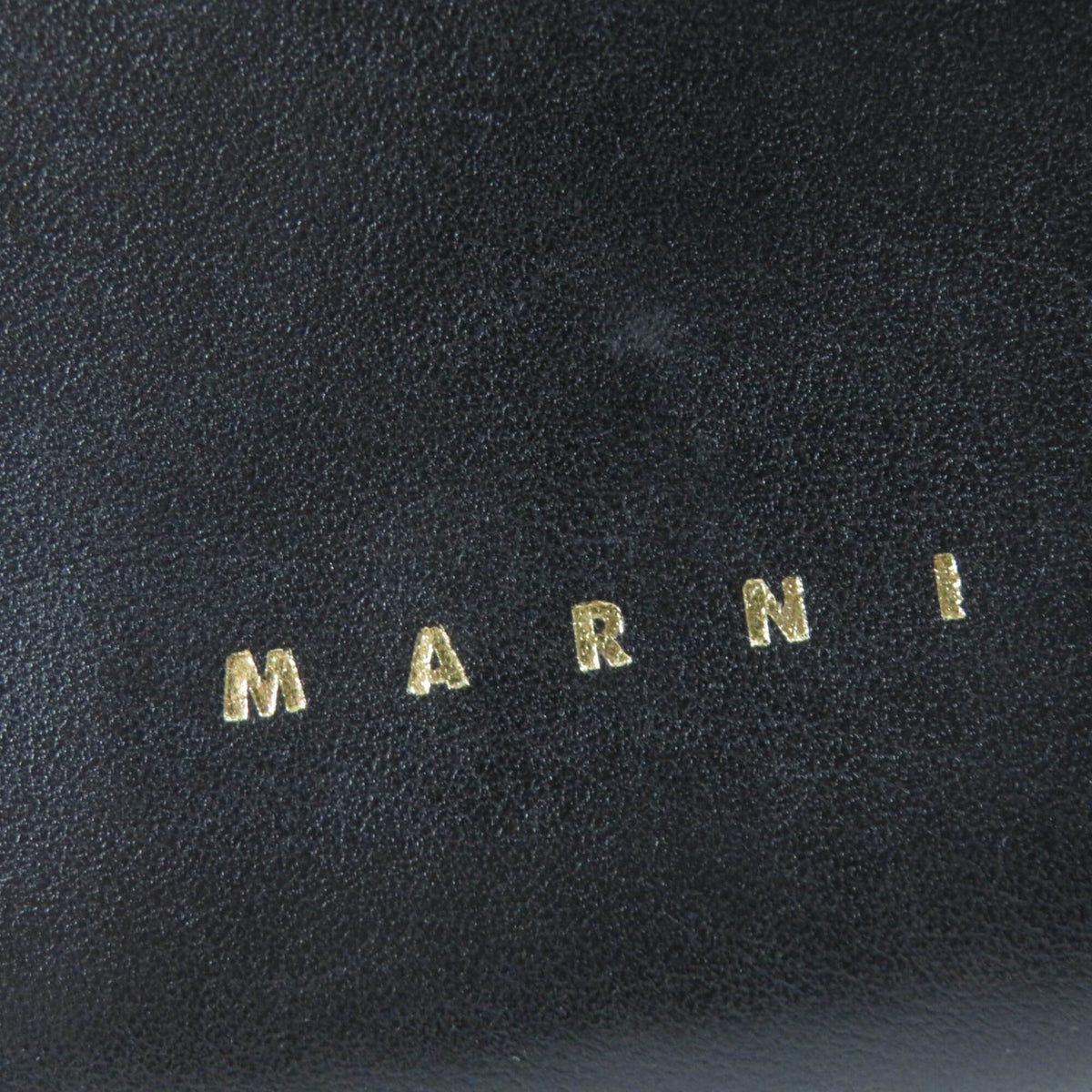 Marni Black Leather Shoulder Bag (Pre-Owned)