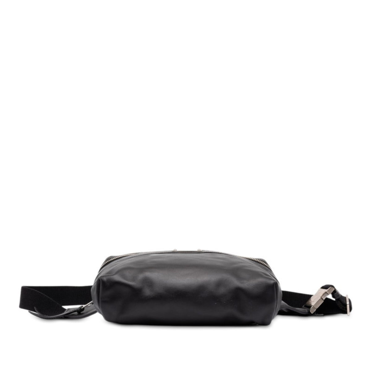 Saint Laurent Black Leather Fanny Pack Sling Bag (Pre-Owned)