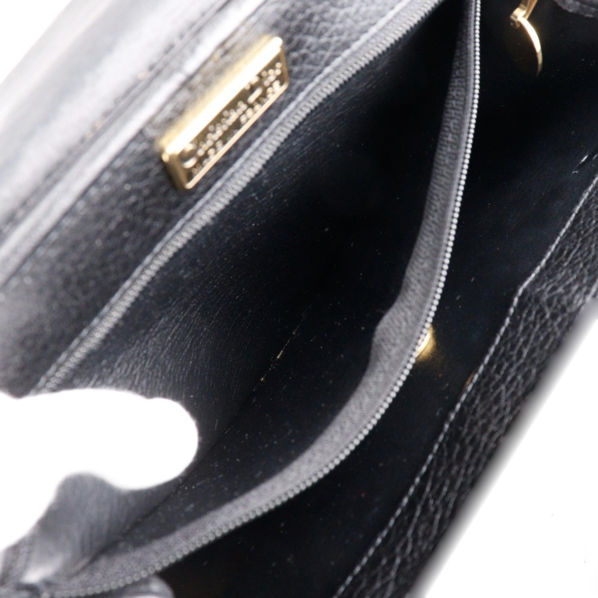Christian Dior Black Leather Handbag (Pre-Owned)