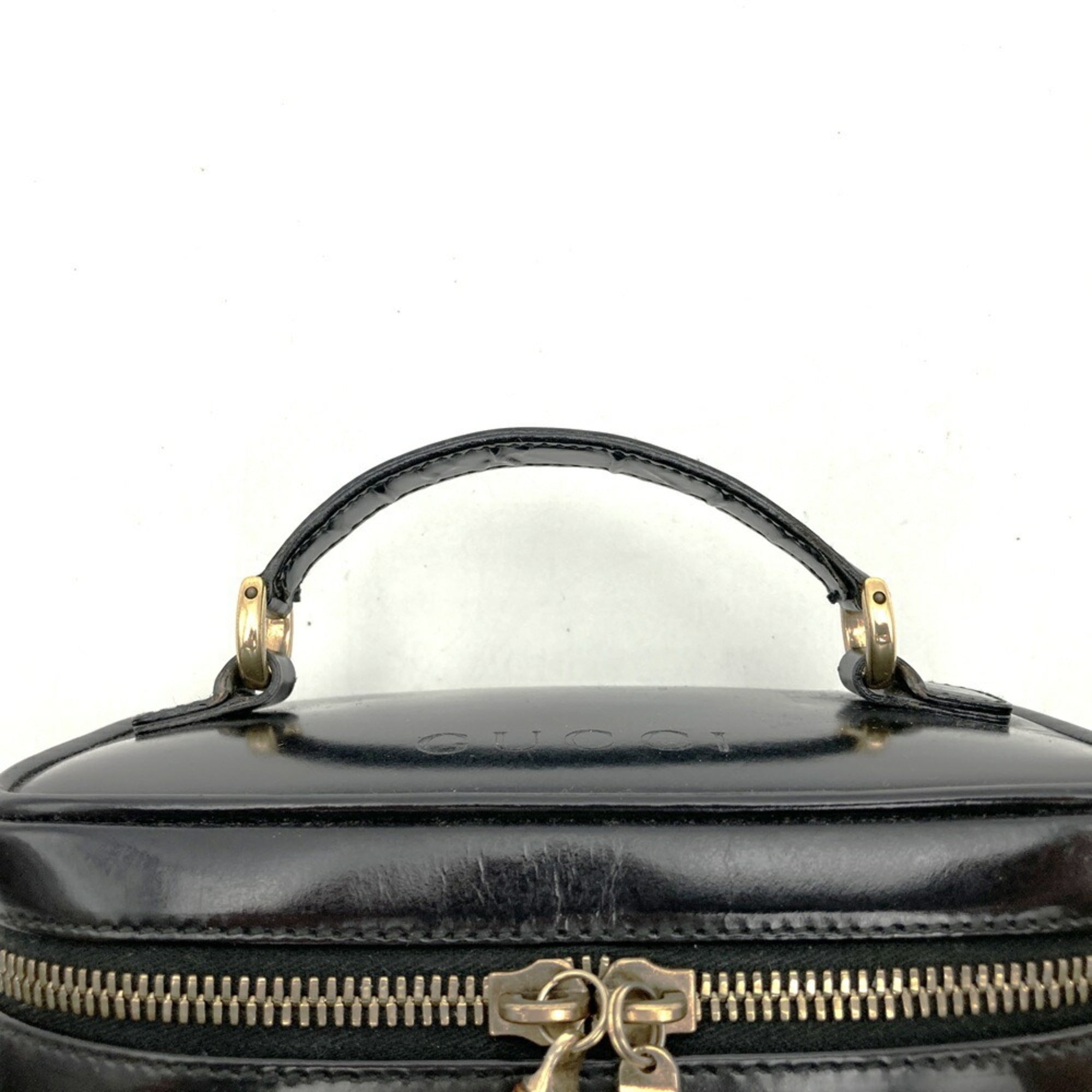 Gucci Leather Vanity Bag (Pre-Owned)