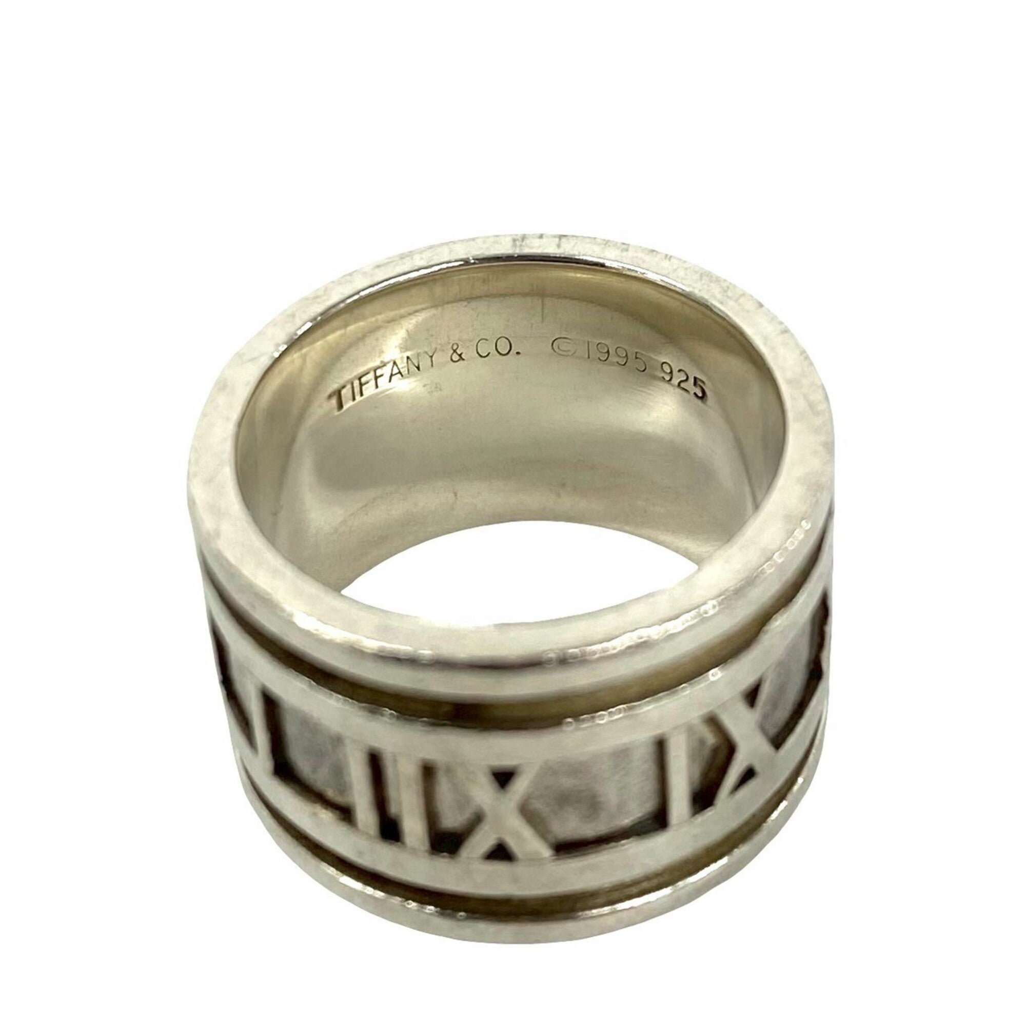 Tiffany Silver Silver 925 Band Ring (Pre-Owned)