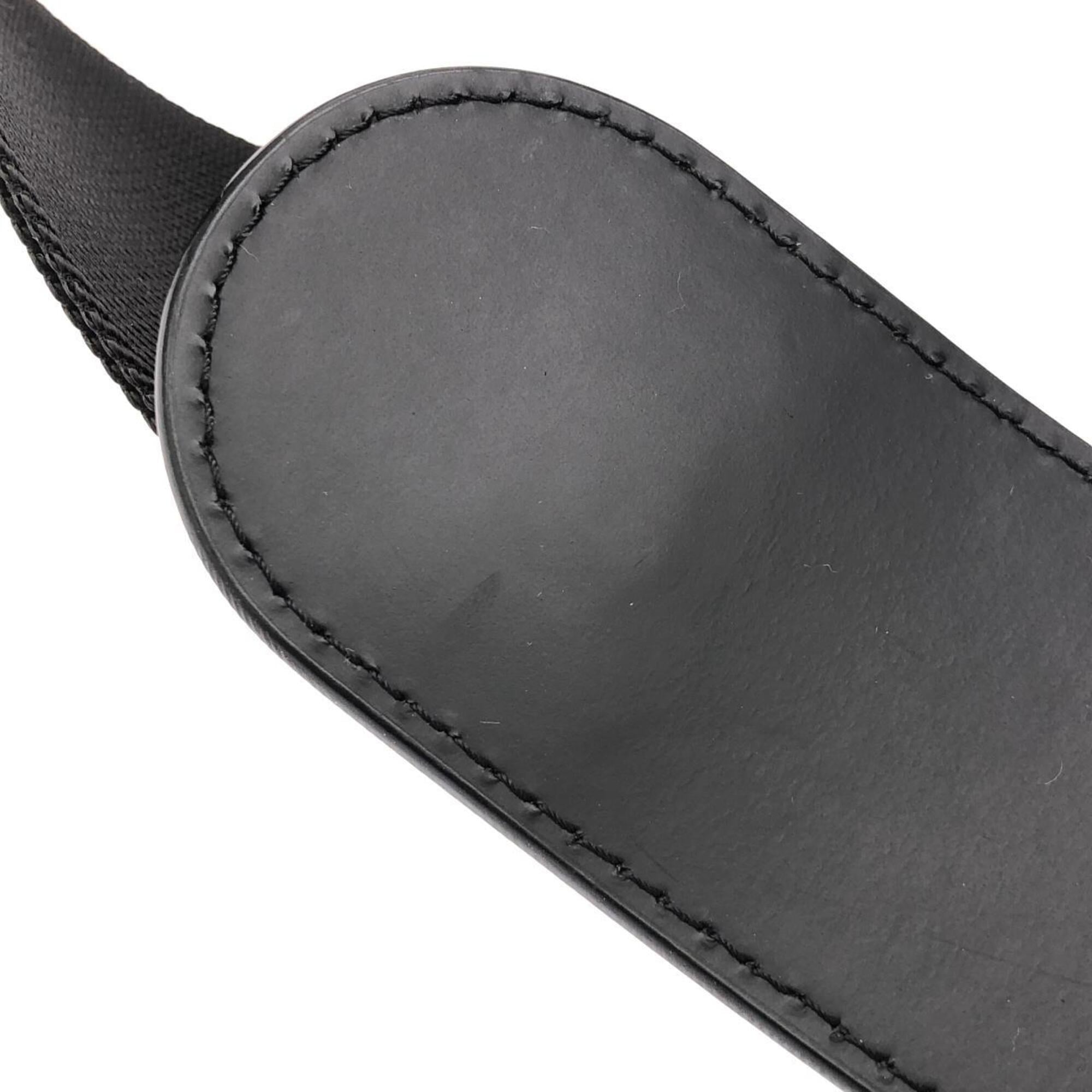 Louis Vuitton Black Coated Canvas Shoulder Bag (Pre-Owned)