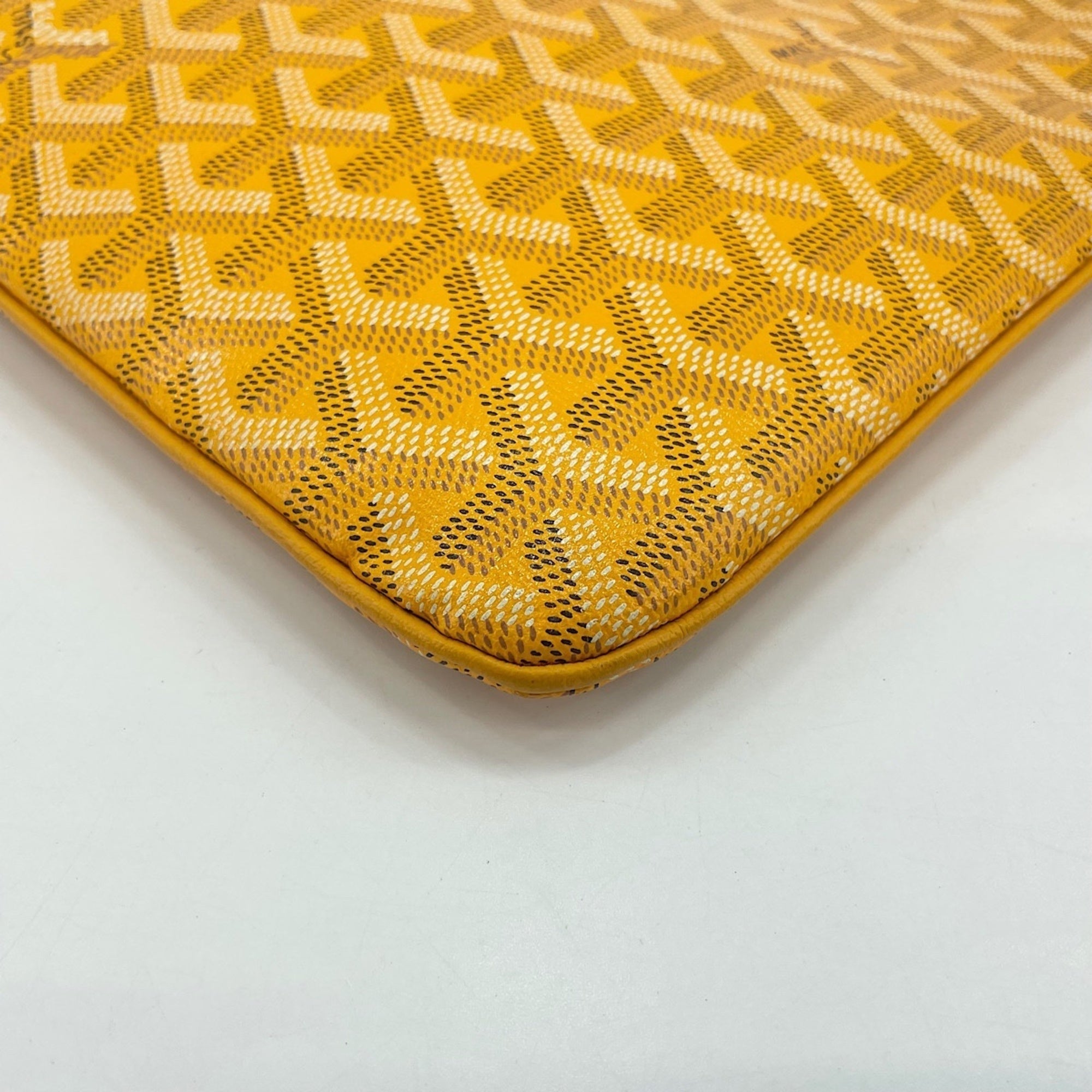 Goyard Yellow Pvc Clutch Bag (Pre-Owned)