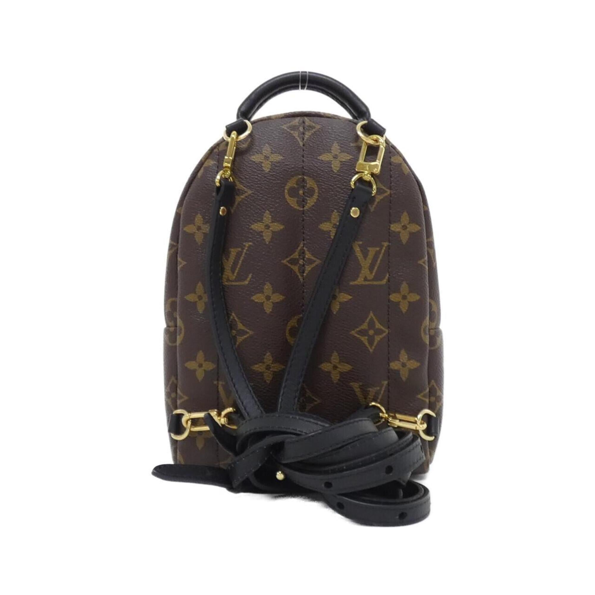 Louis Vuitton Brown Coated Canvas Backpack (Pre-Owned)