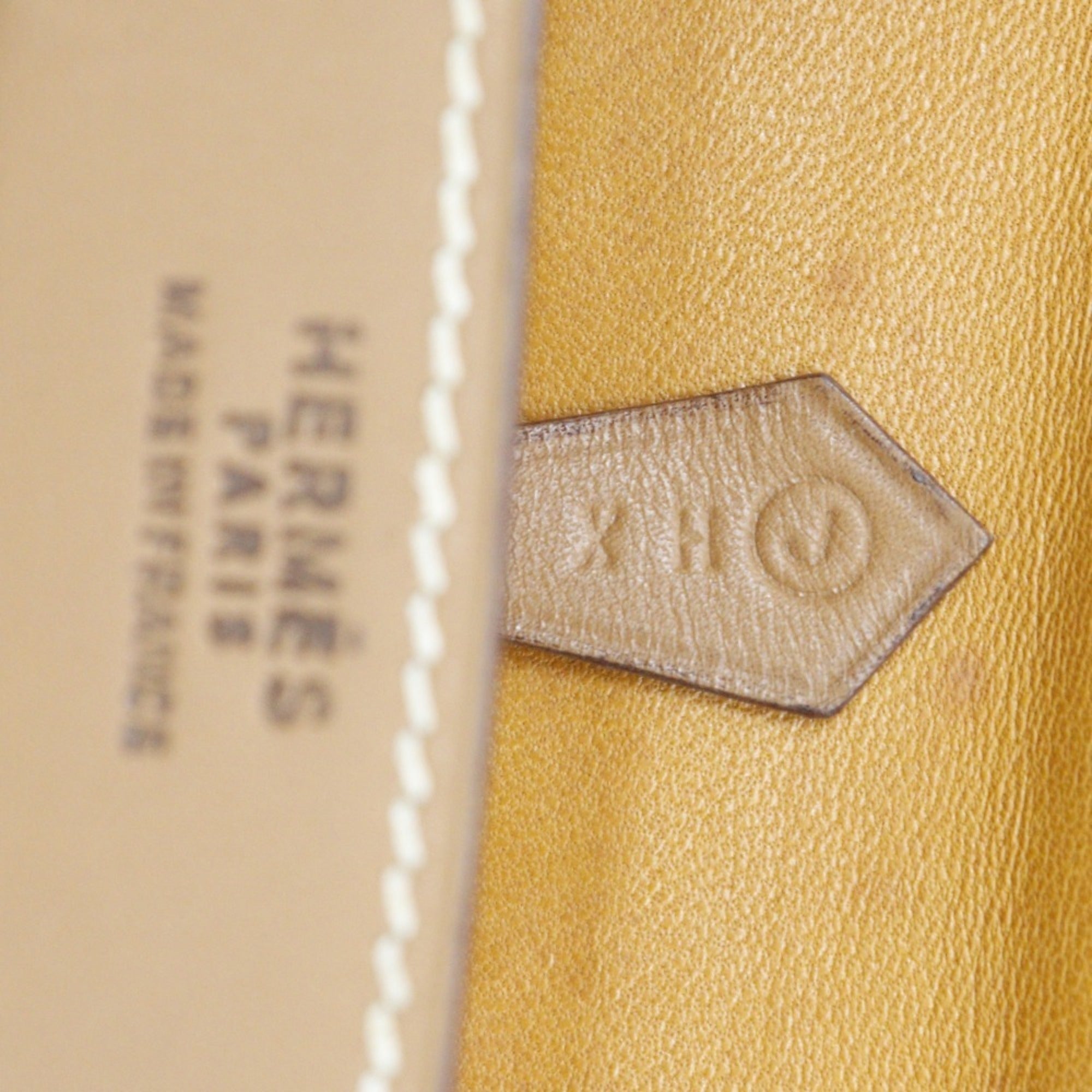 Hermes Canvas Shoulder Bag (Pre-Owned)